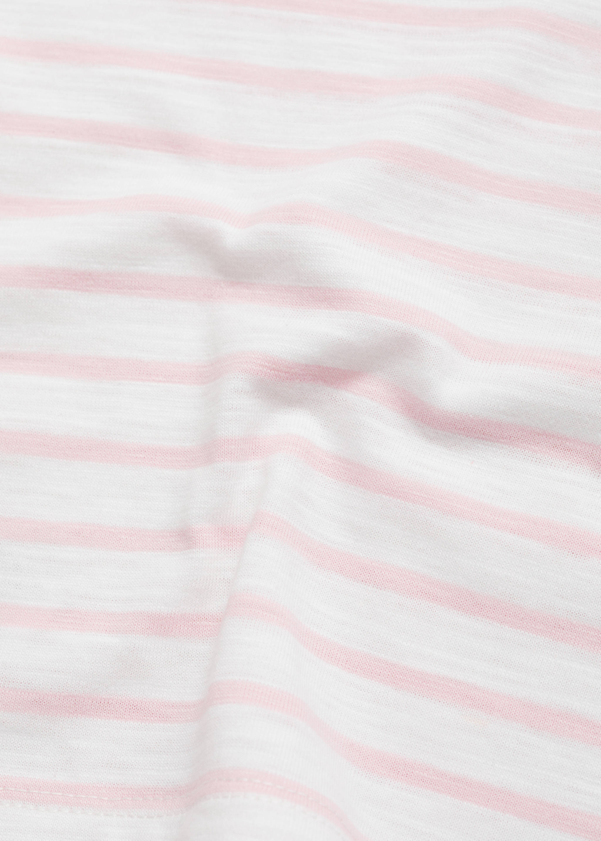 Striped cotton T-shirt - Details of the article 0