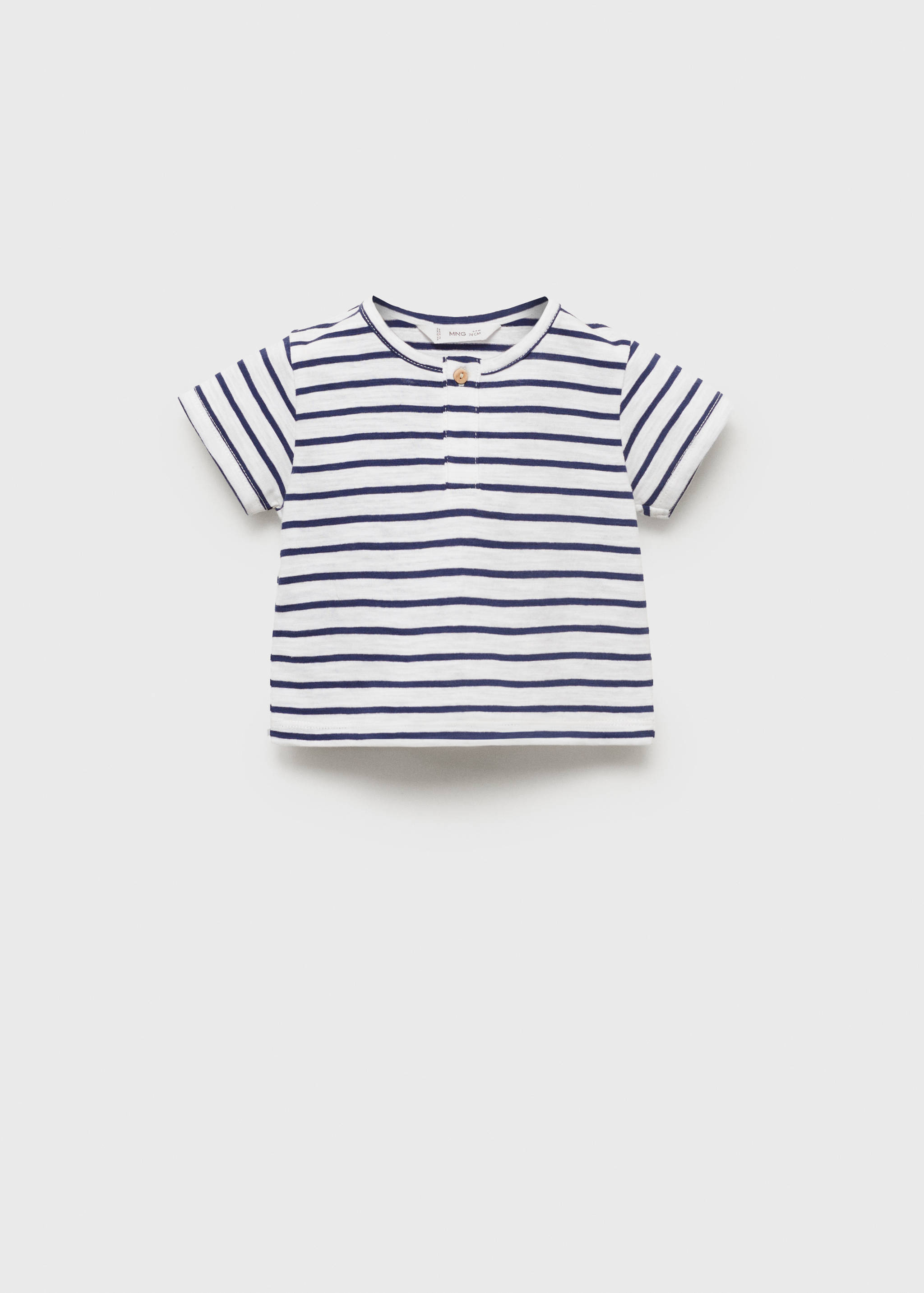 Striped cotton T-shirt - Article without model