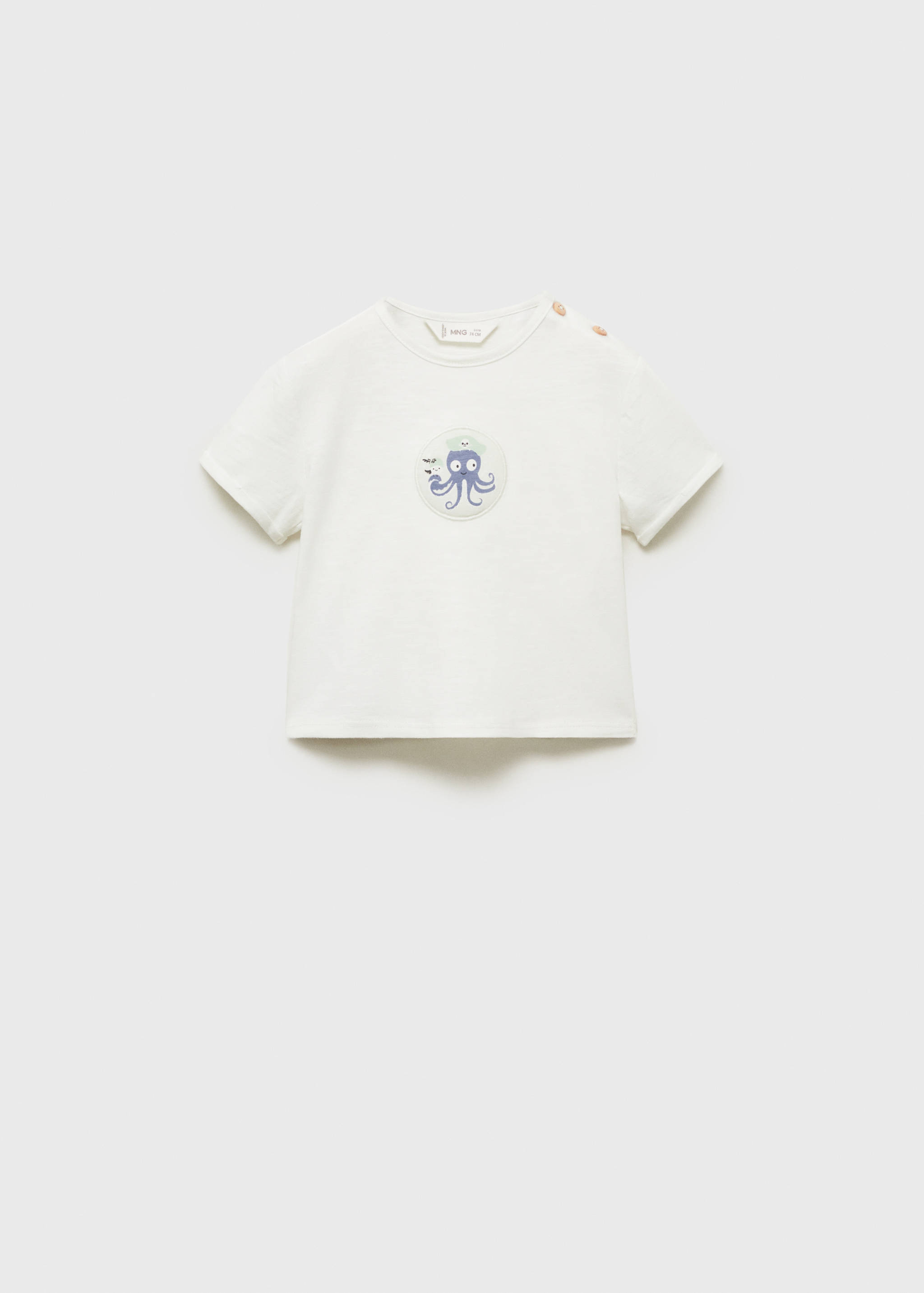 Majica s printom hobotnice - Artikl bez modela