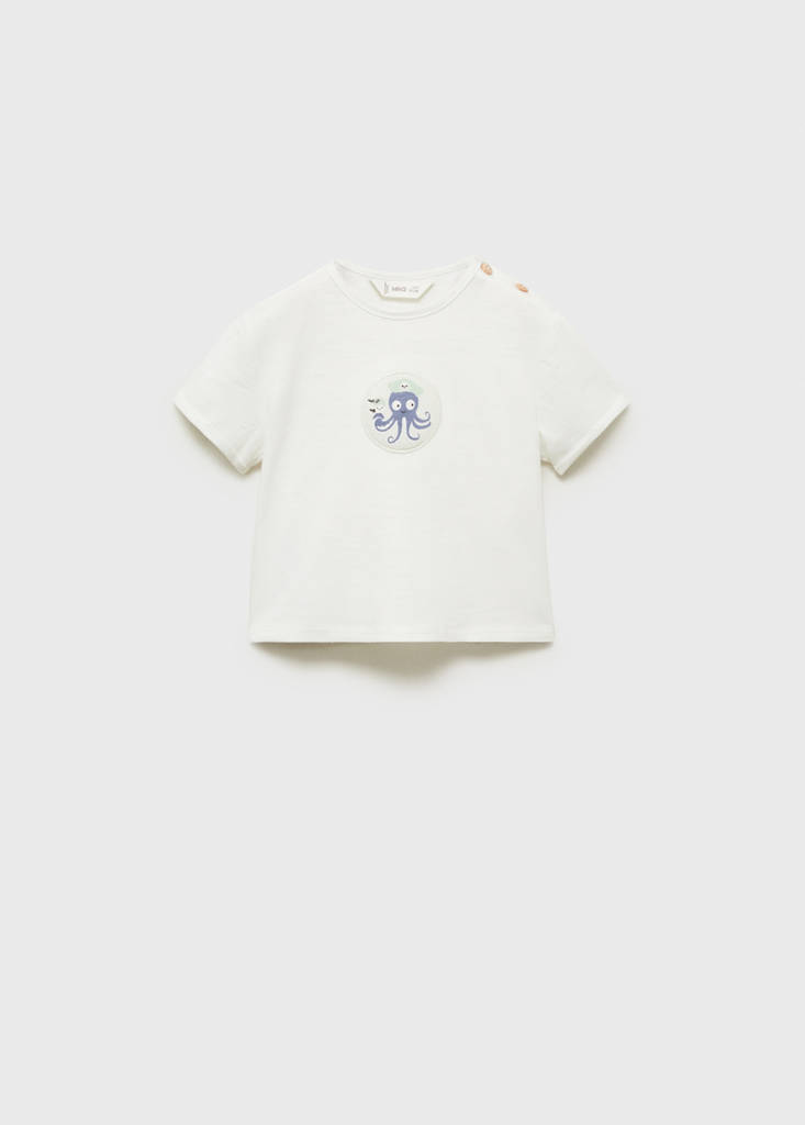 Octopus-print t-shirt — Off White
