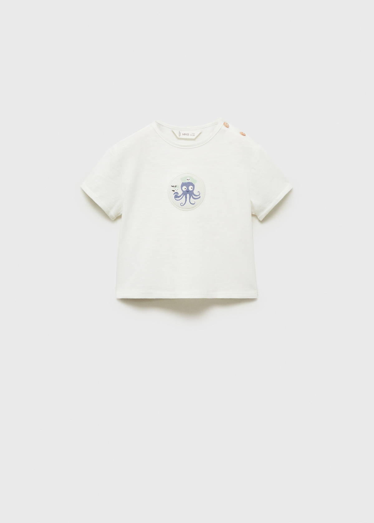 Octopus-print t-shirt — Off White