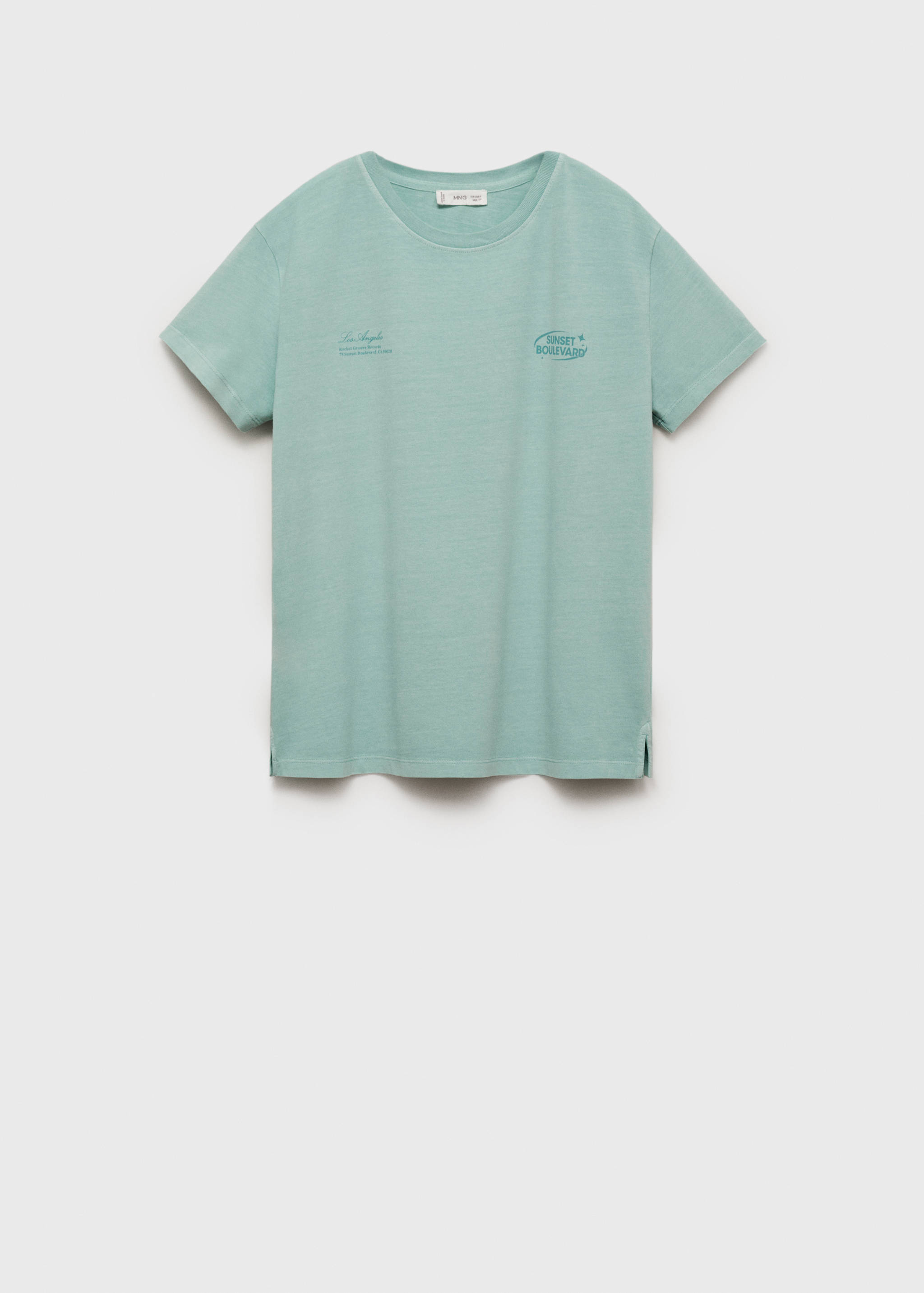 Kurzärmliges Print-T-Shirt - Artikel ohne Model