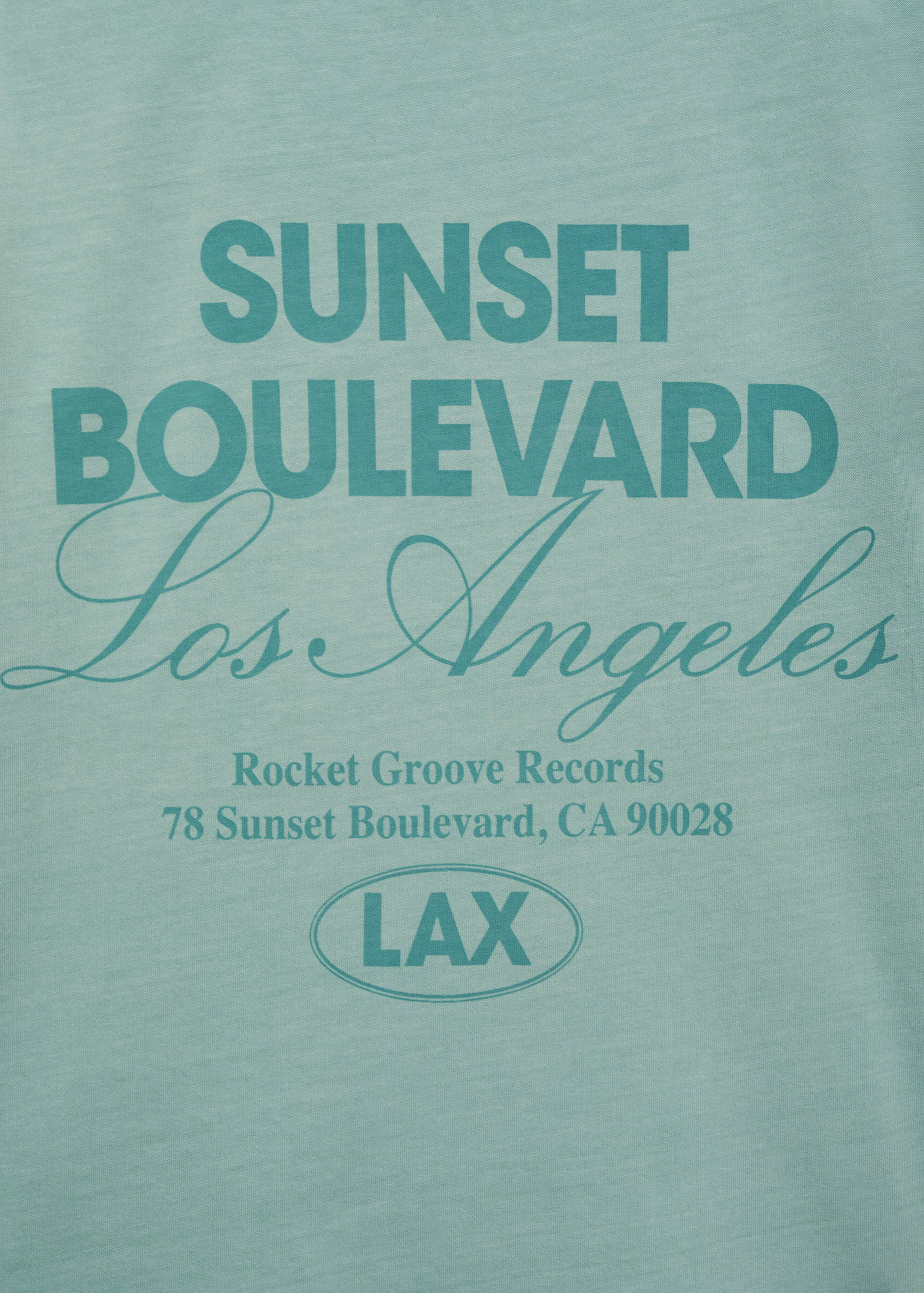 Kurzärmliges Print-T-Shirt - Detail des Artikels 0