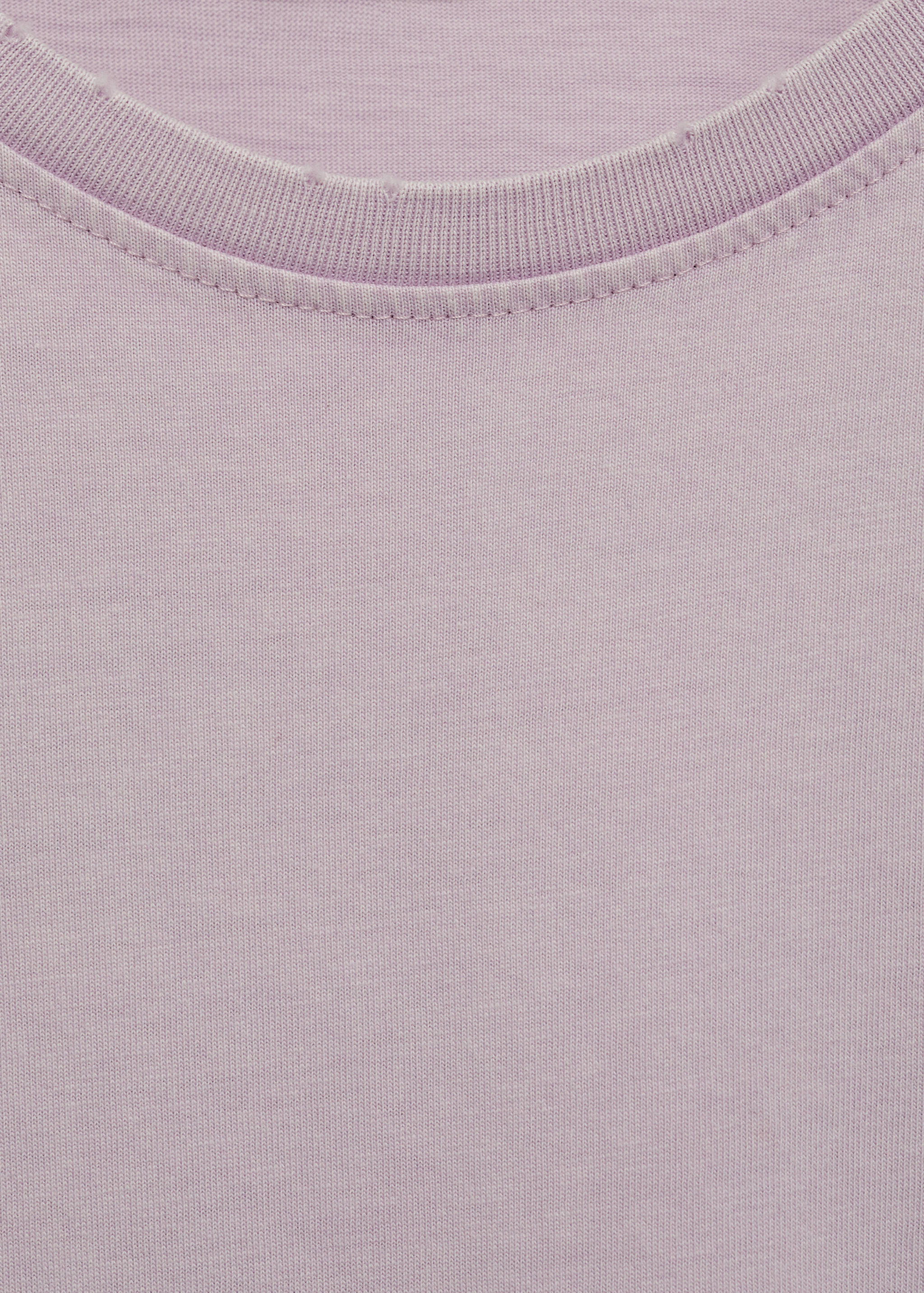 تي شيرت بأكمام قصيرة نمط مطبوع - تفاصيل المنتج 8