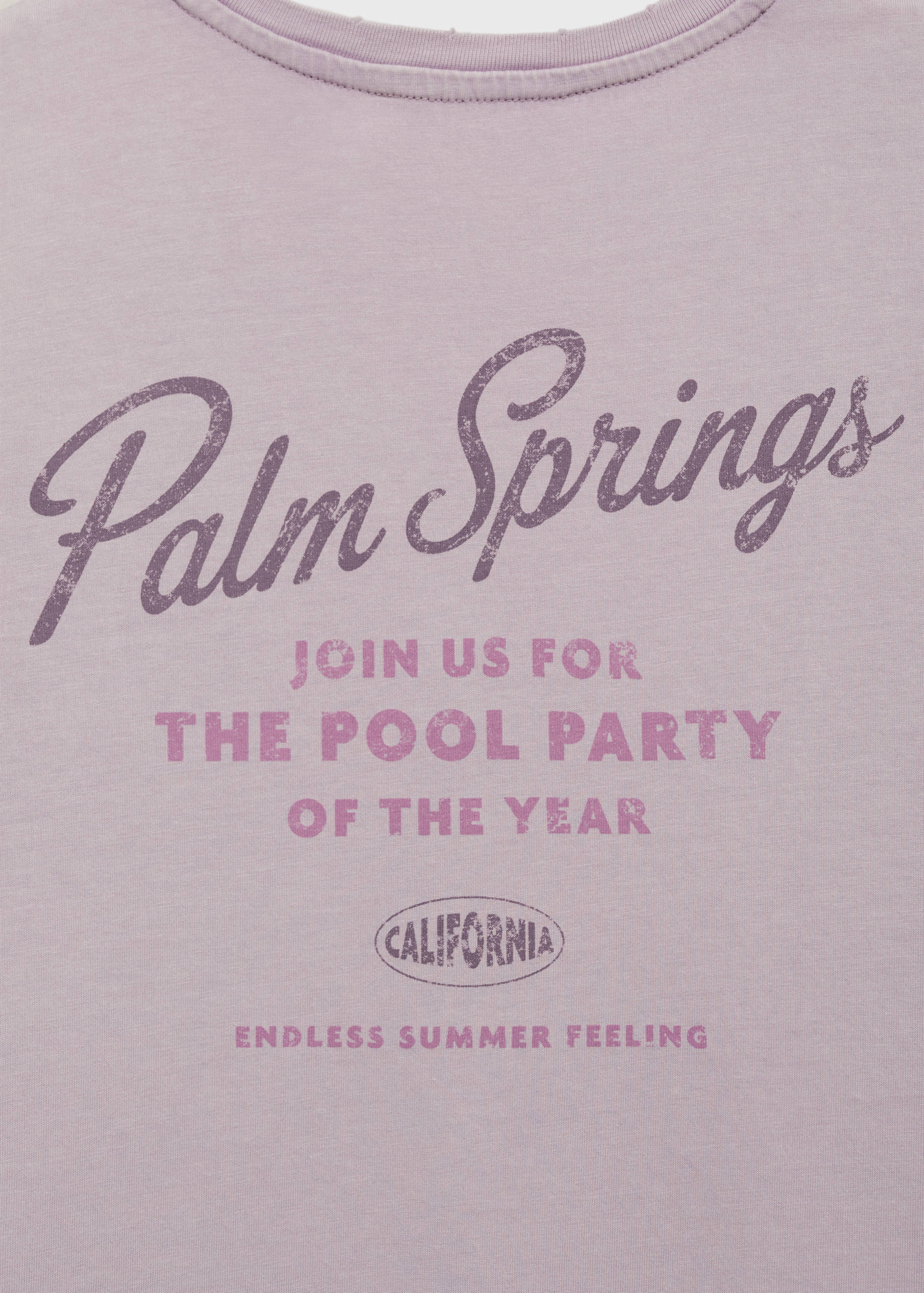 تي شيرت بأكمام قصيرة نمط مطبوع - تفاصيل المنتج 0