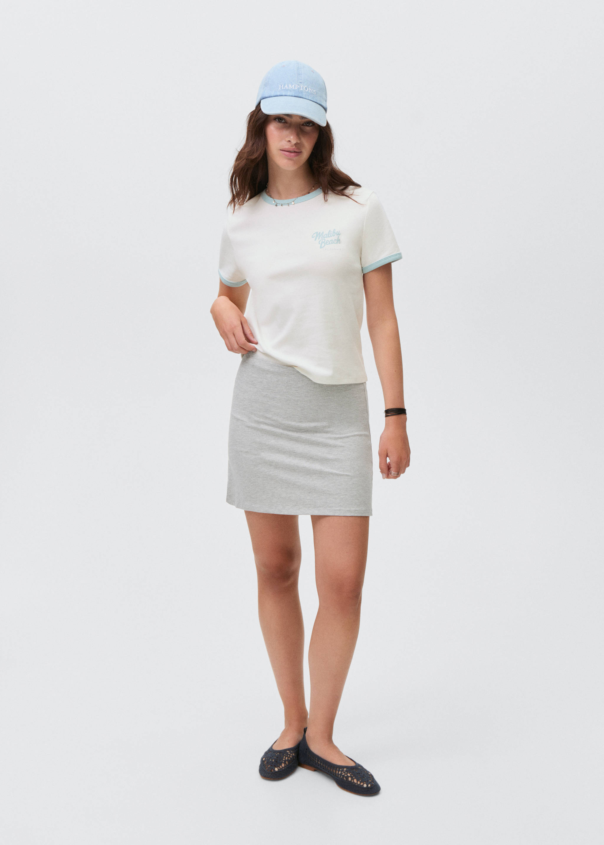 Футболка с принтом - Общий план