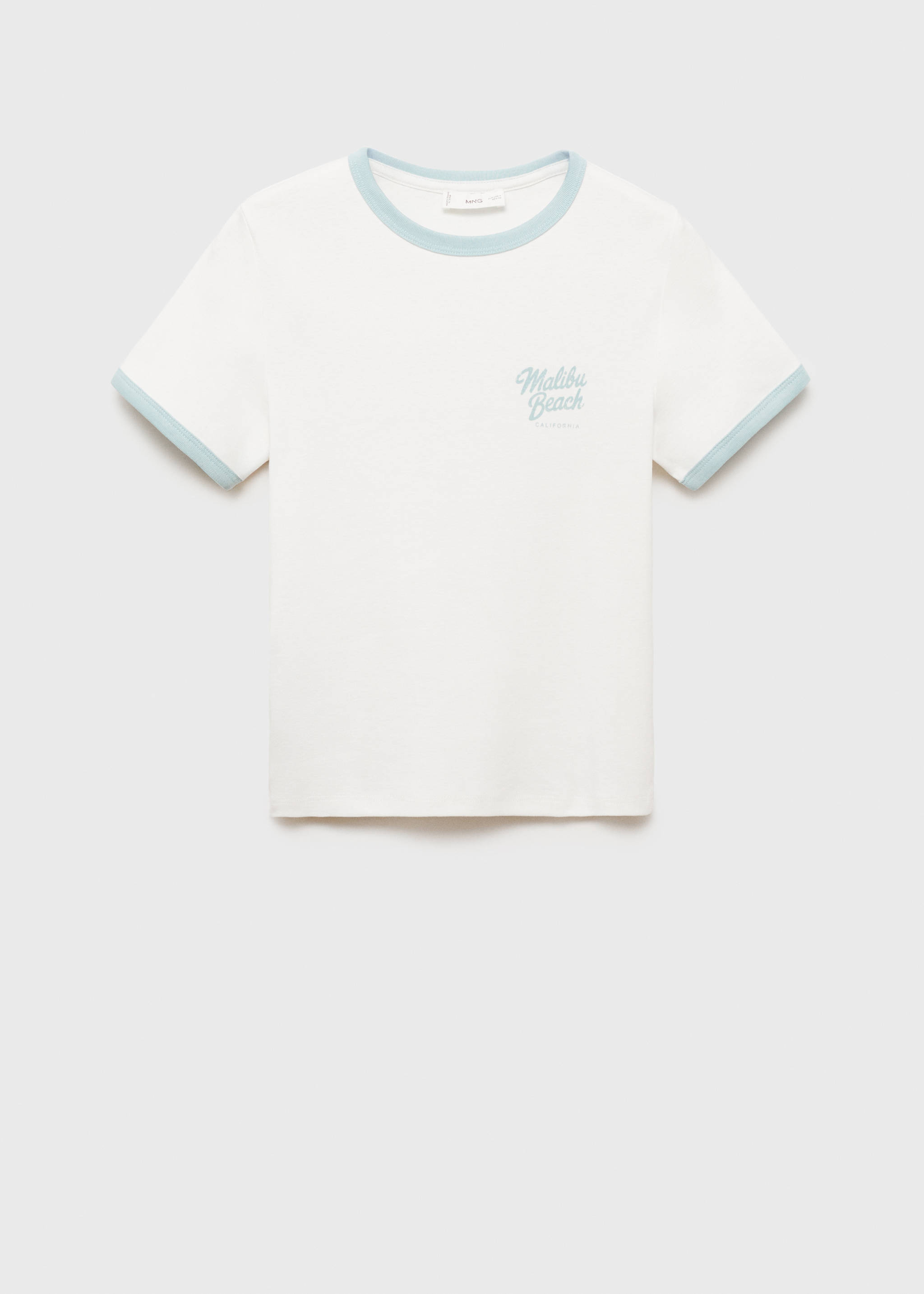 Футболка с принтом - Изделие без модели