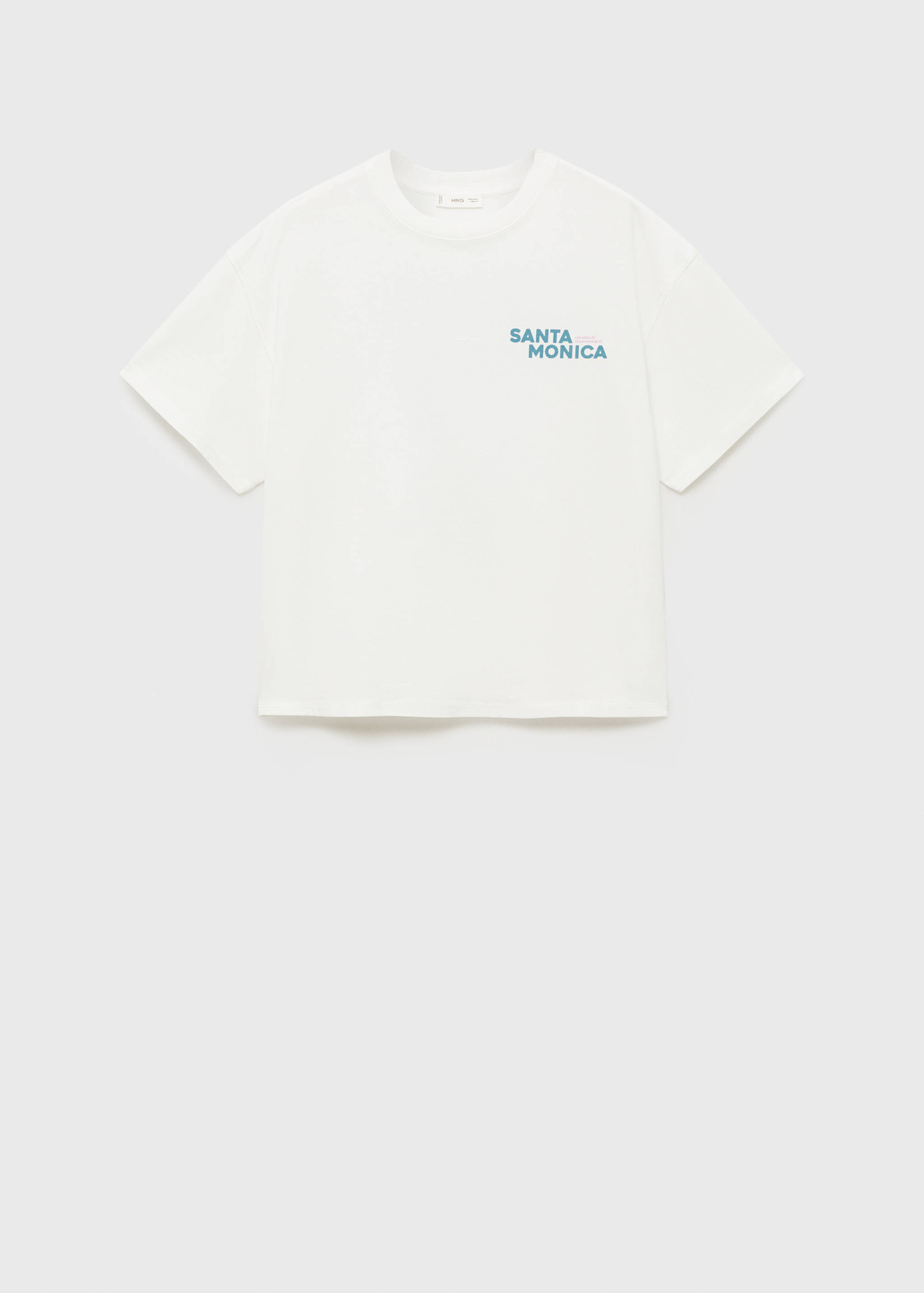 Kısa kollu desenli tişört - Modelsiz ürün