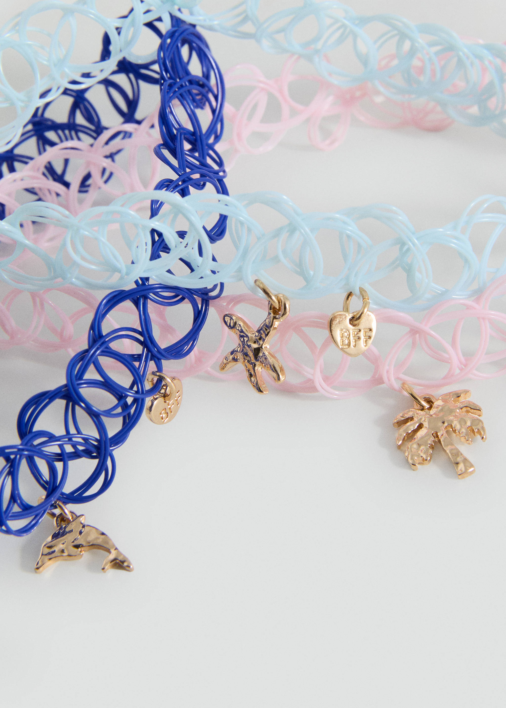 Pack of 3 chokers - Medium plane