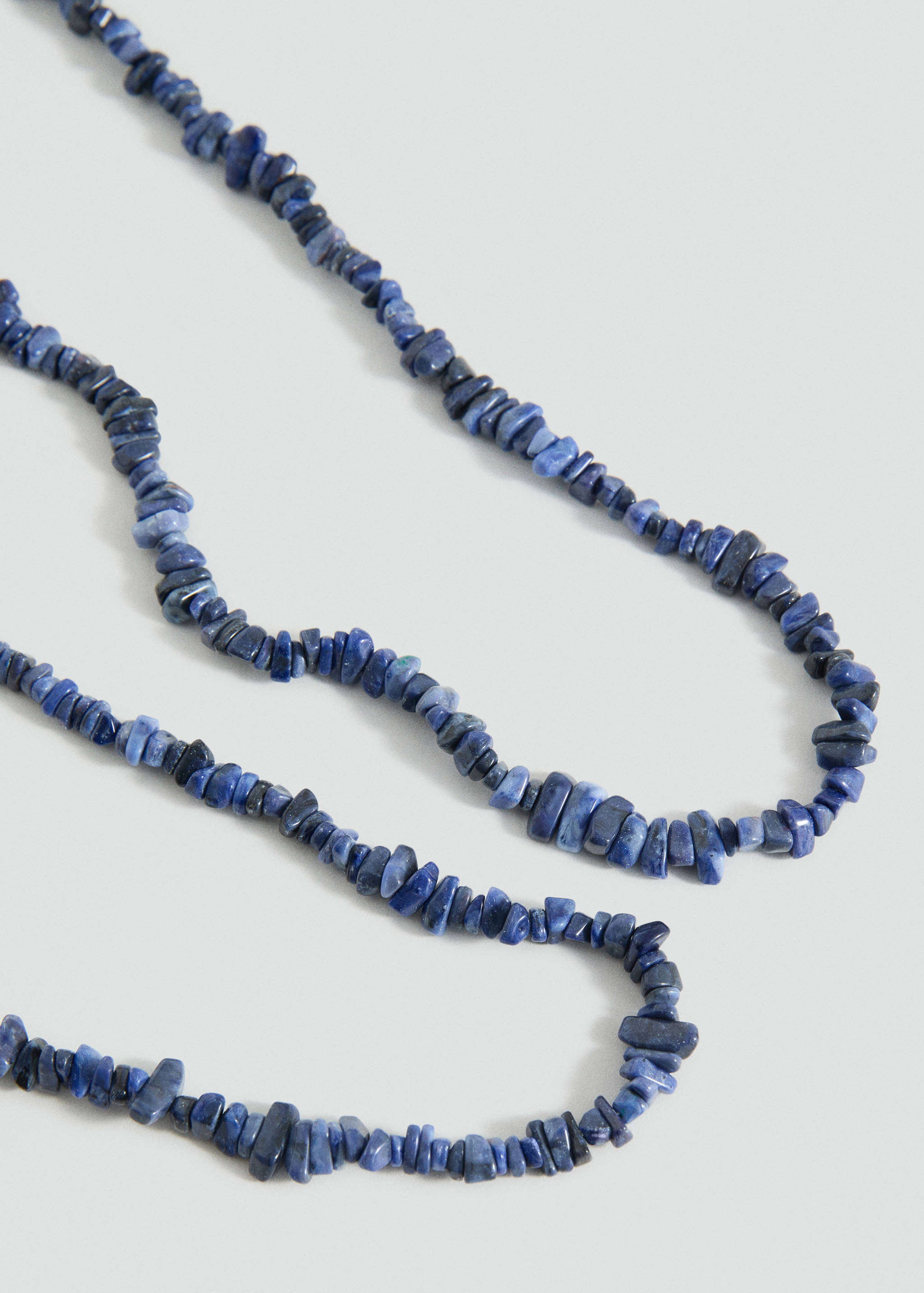 Coral beads necklace - Medium plane