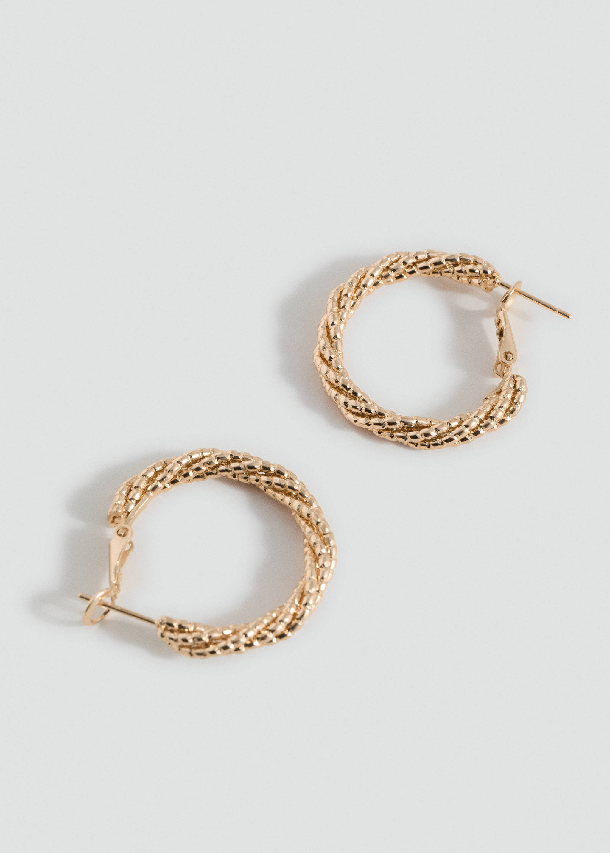 Hoop earrings - Medium plane