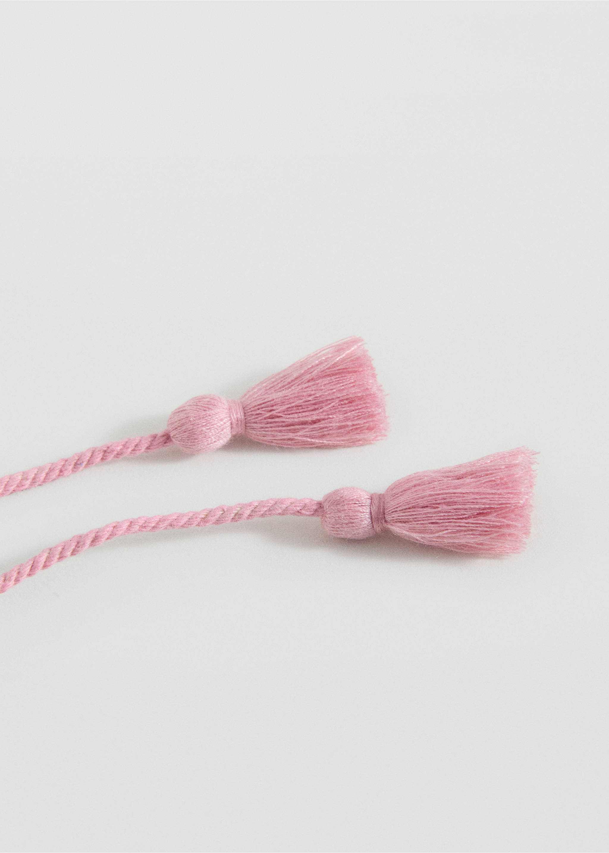 Mixed bead necklace - Details of the article 1, Pink. Ref: 17001193-00.