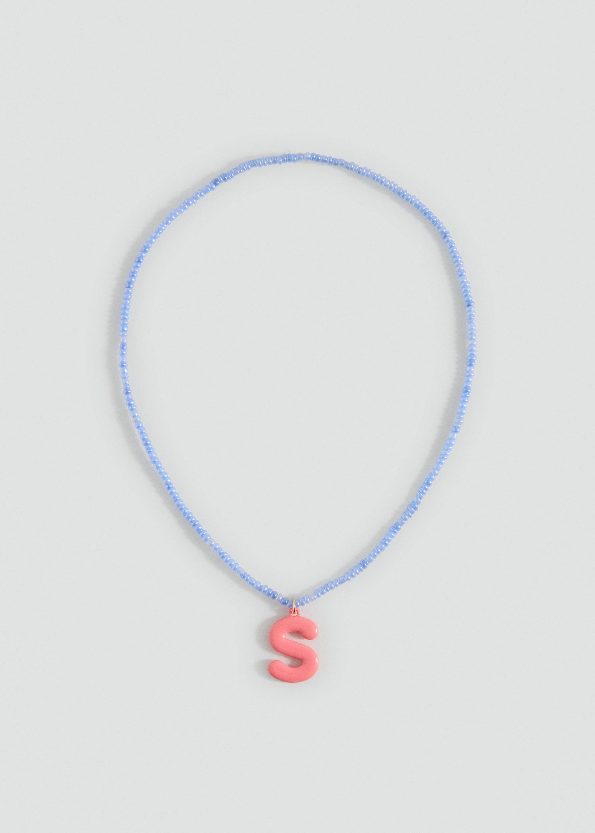 Collier perles lettres - Article sans modèle