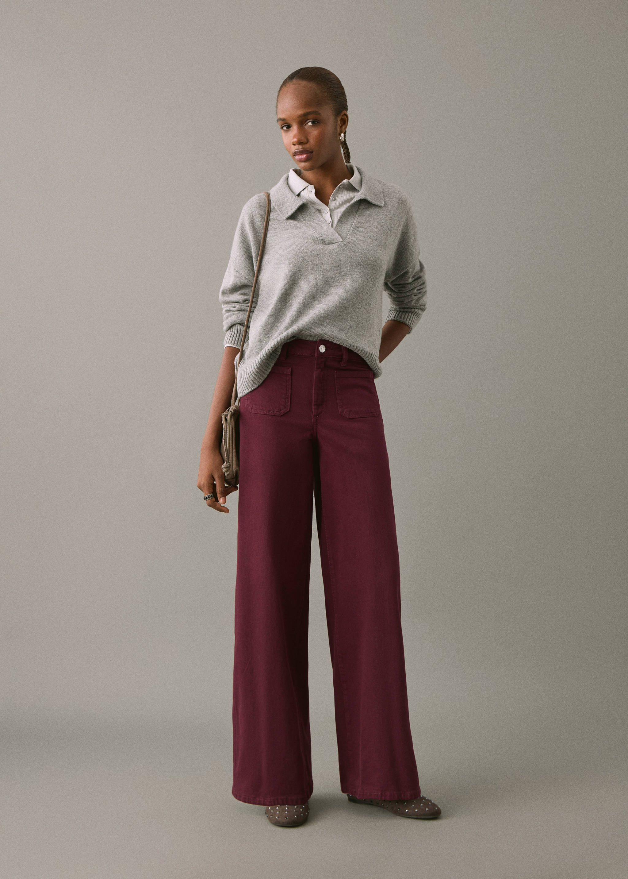 سرال إلى الركبة جينز - رؤية عامة