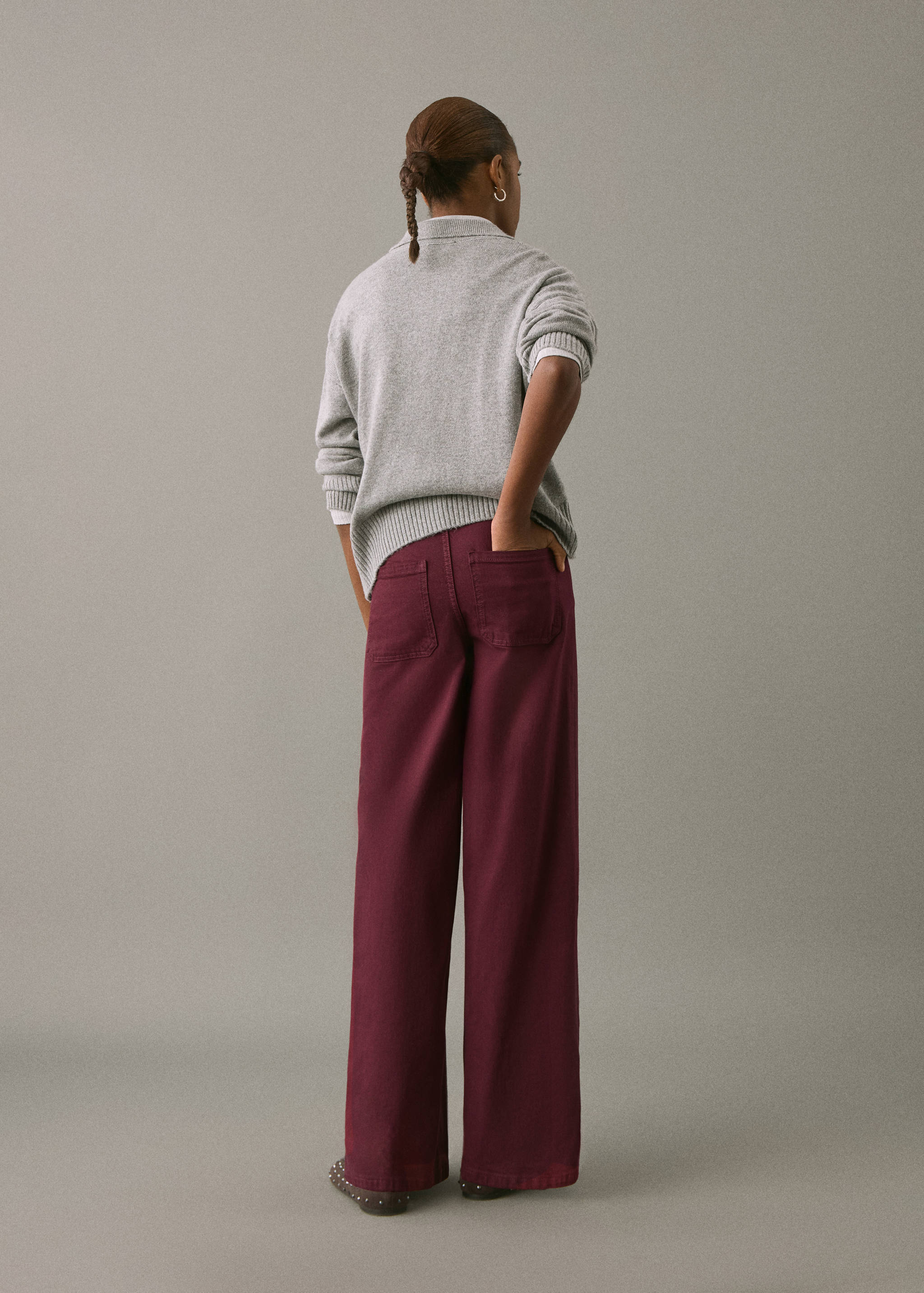 سرال إلى الركبة جينز - الجهة الخلفية للمنتج