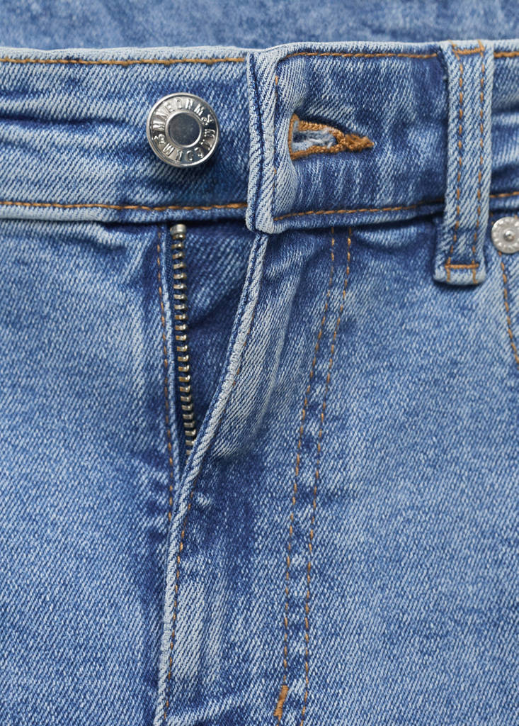 Sienna flared cropped jeans — Medium Blue