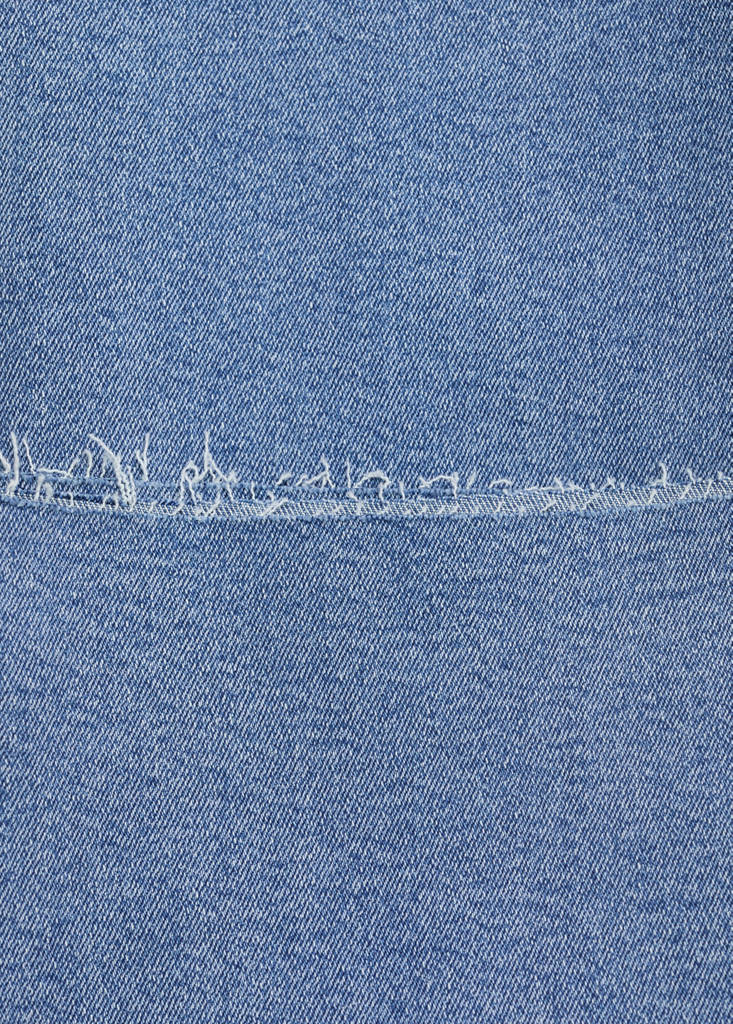 Sienna flared cropped jeans — Medium Blue