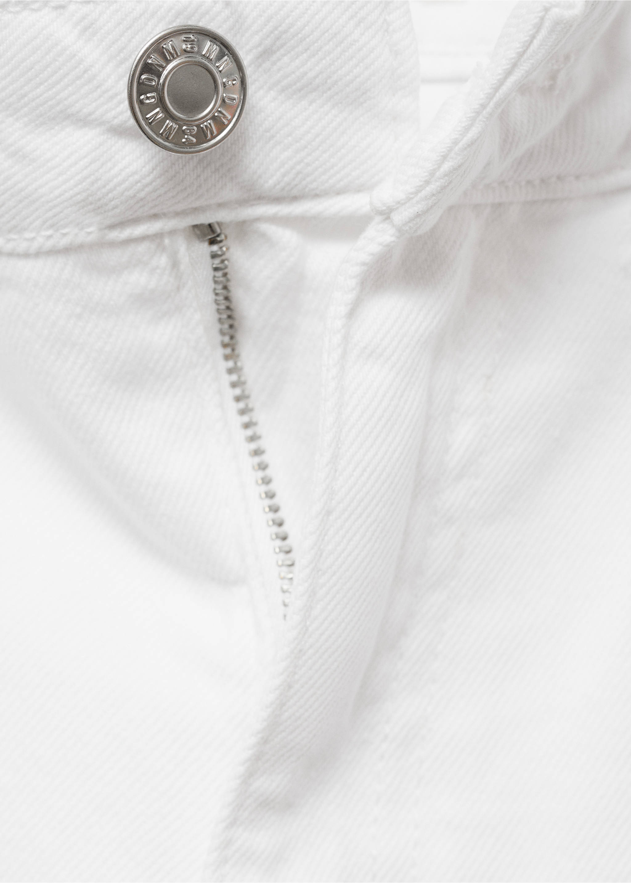 Jean Danila large taille haute - Détail de l'article 8, Blanc. Ref: 17001206-00.