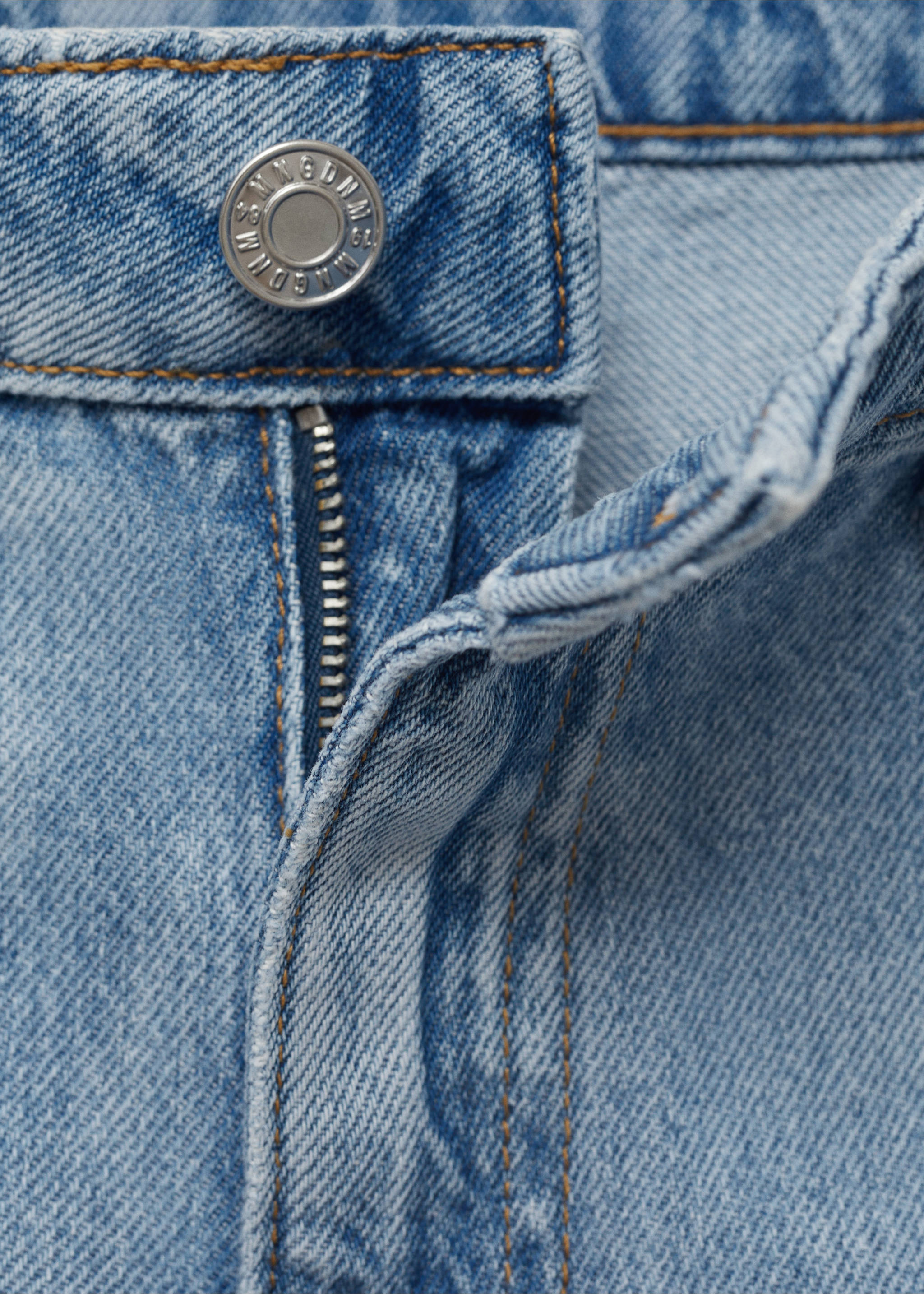 Jean Danila large taille haute - Détail de l'article 8, Bleu moyen. Ref: 17001207-00.