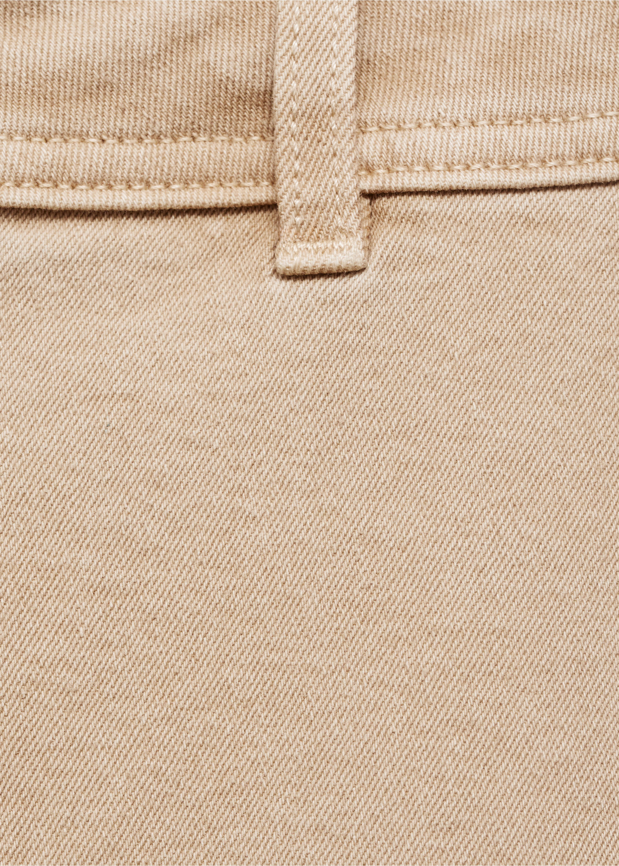 Jean style jupe-culotte Catherin taille haute - Détail de l'article 0, Sable. Ref: 17001210-00.