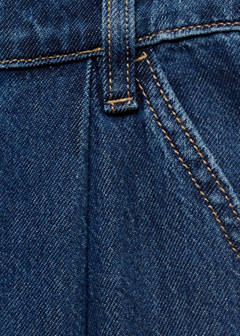 Wide leg pleated jeans — Open Blue 8