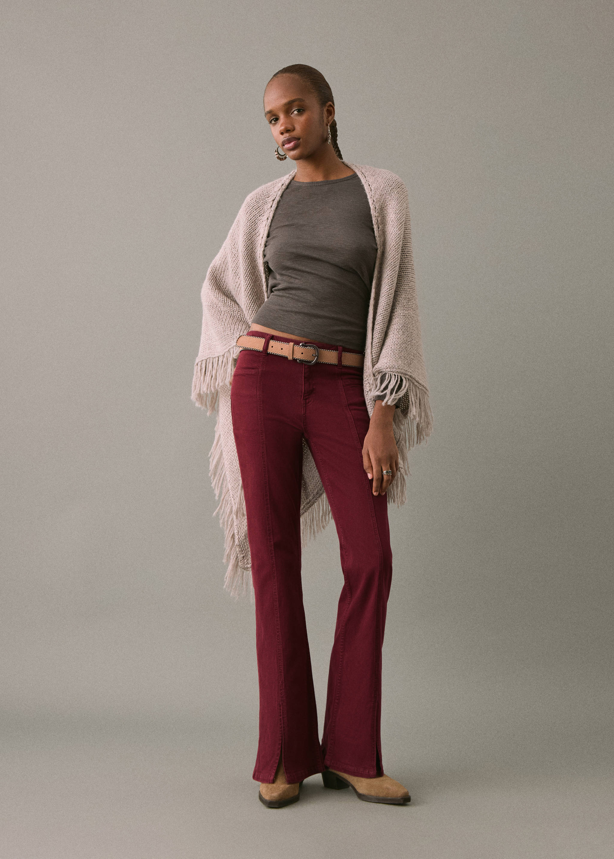 جينز بفتحة واسعة - رؤية عامة