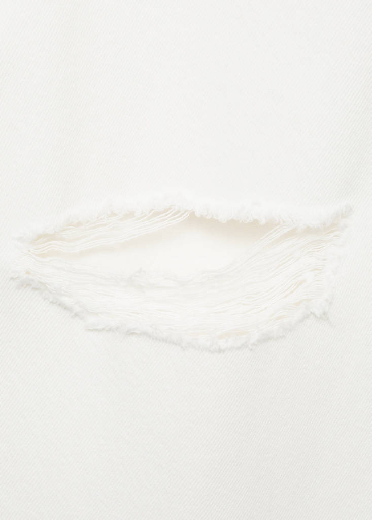 Ripped straight-fit jeans — Off White