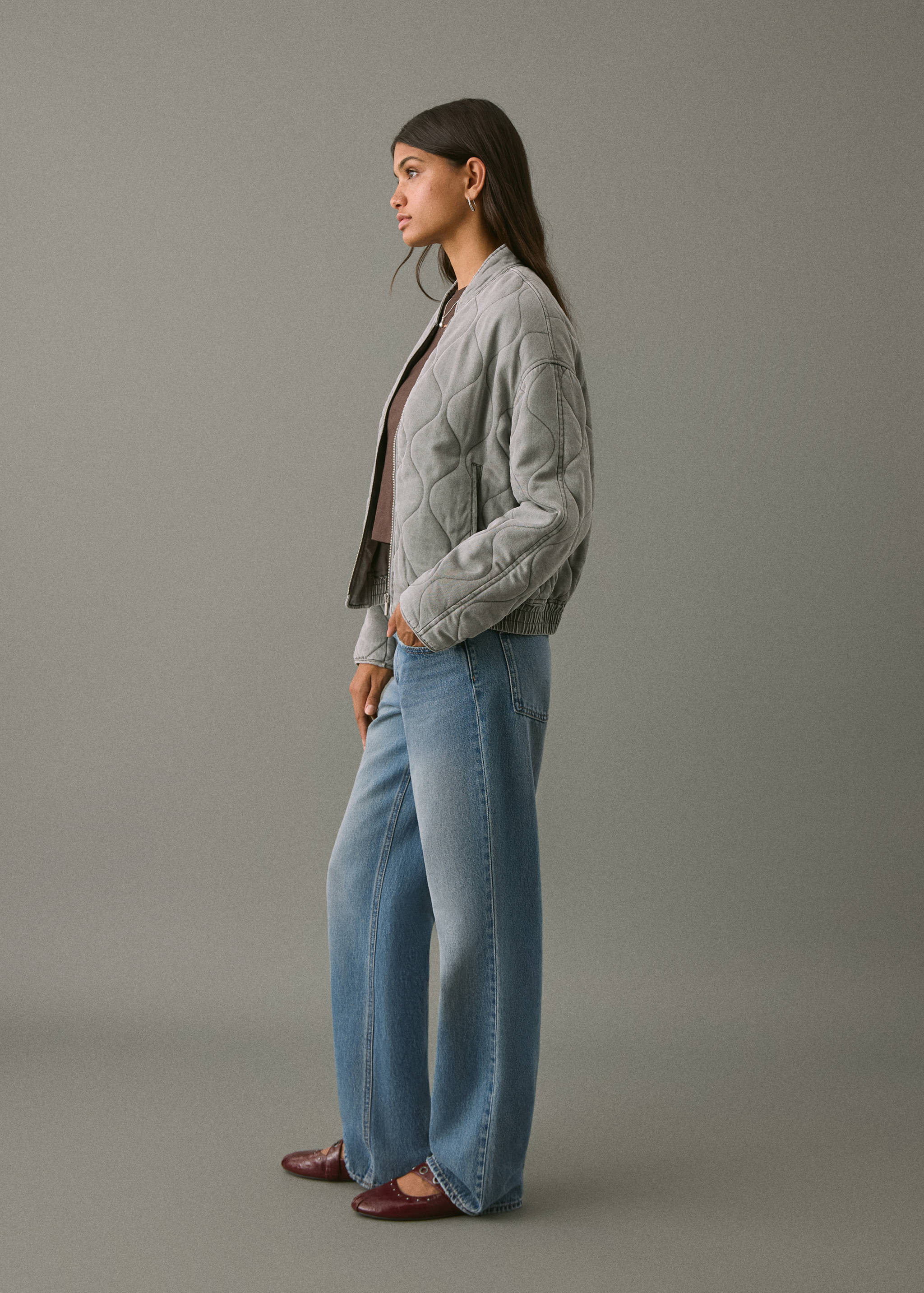 Straight Fit Jeans - Mittlere Ansicht