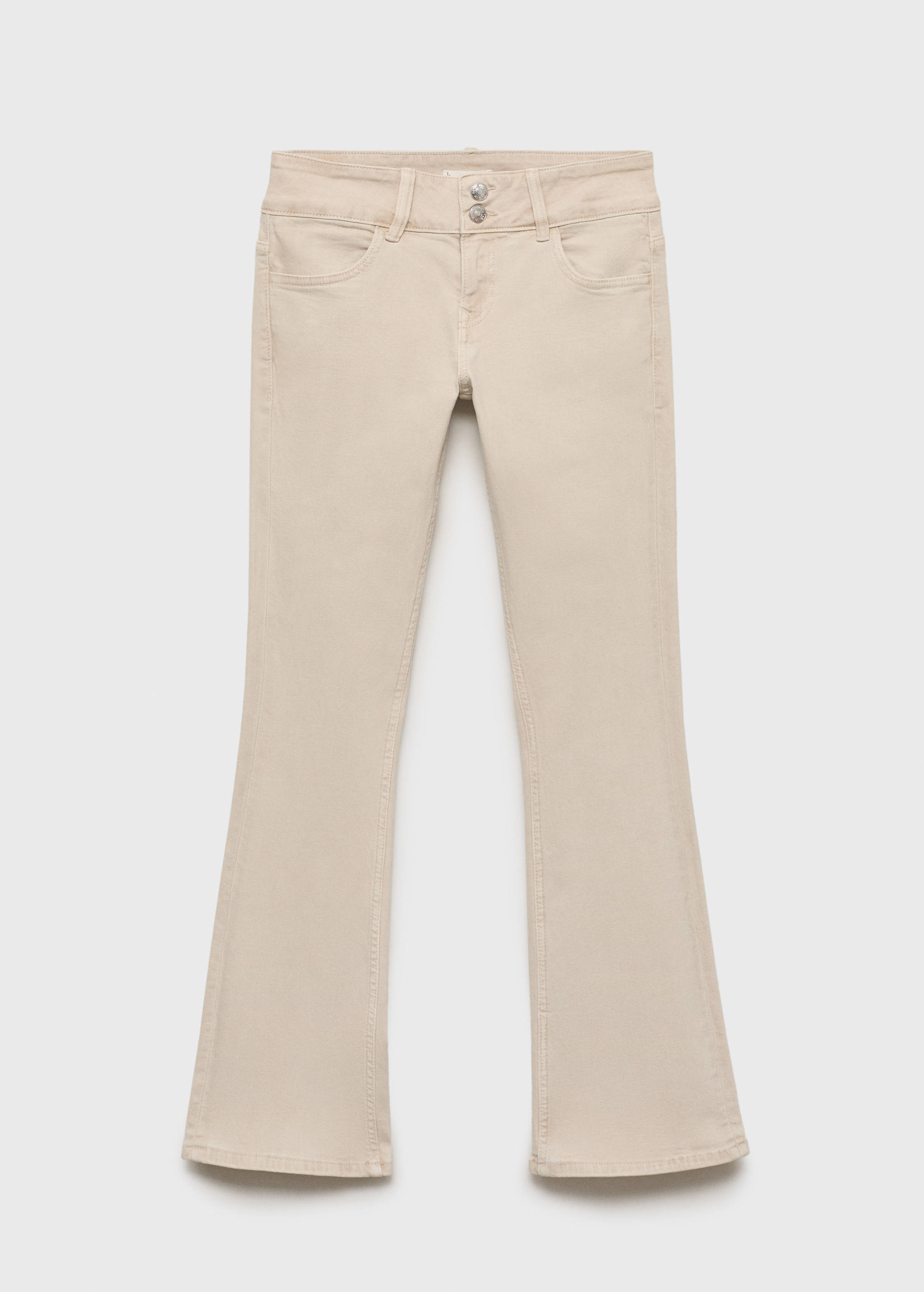 Low-waist flared jeans - Article without model