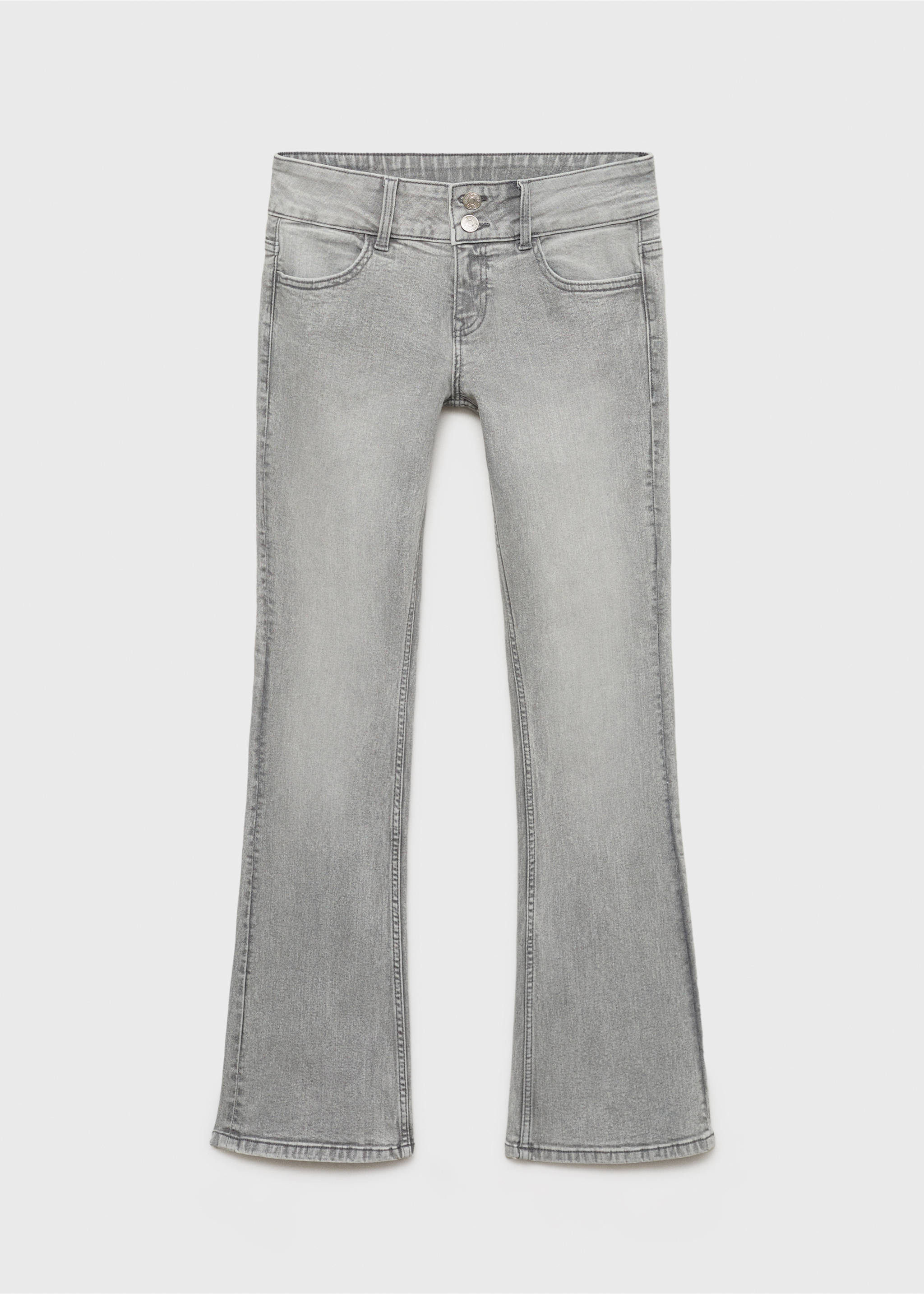 Jeans flare low waist - Artículo sin modelo, Gris. Ref: 17001226-00.