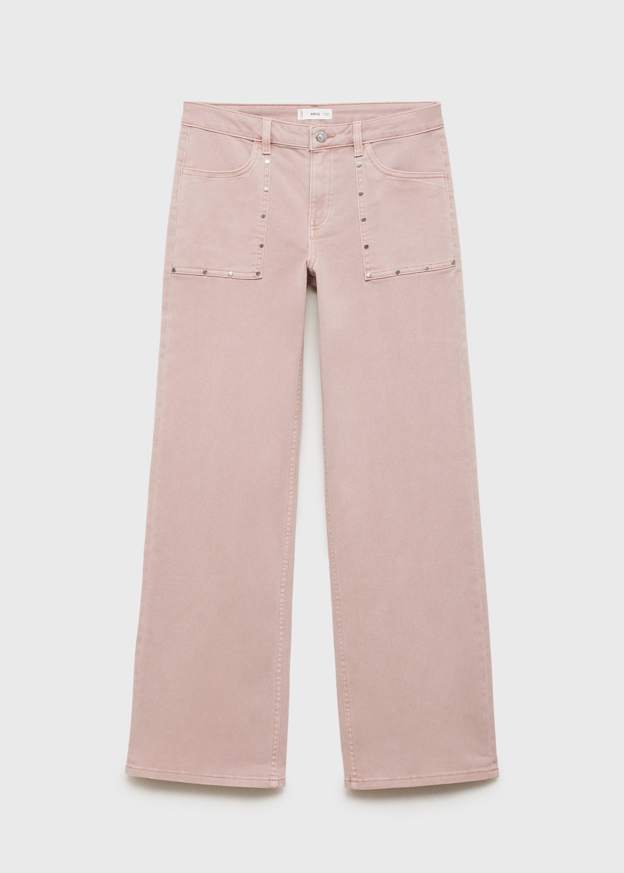 Jean style jupe-culotte clouté - Article sans modèle