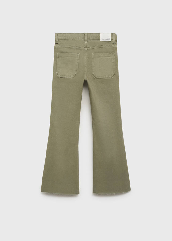 Flared jeans — Khaki
