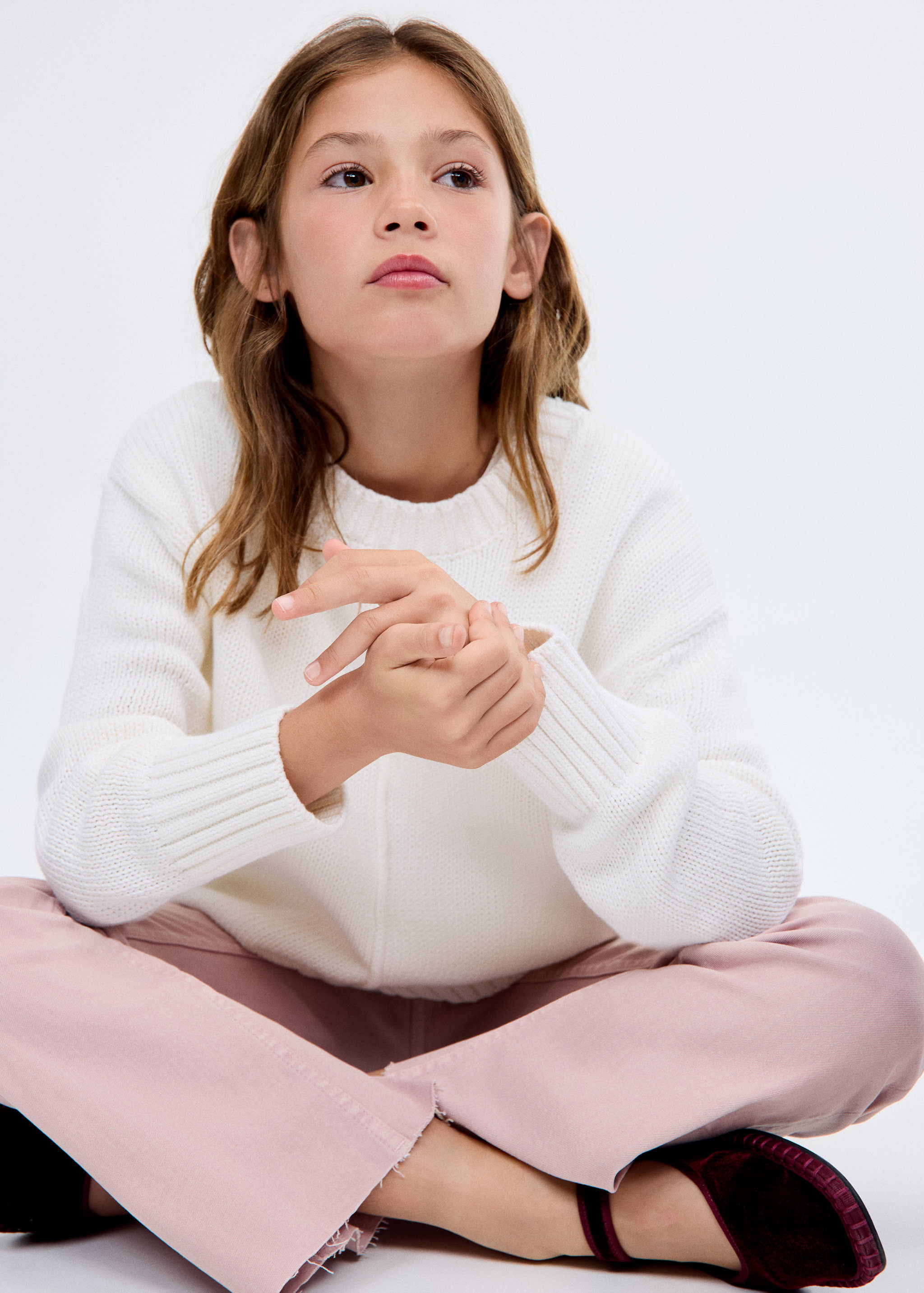 Flared jeans with studs - Details of the article 1