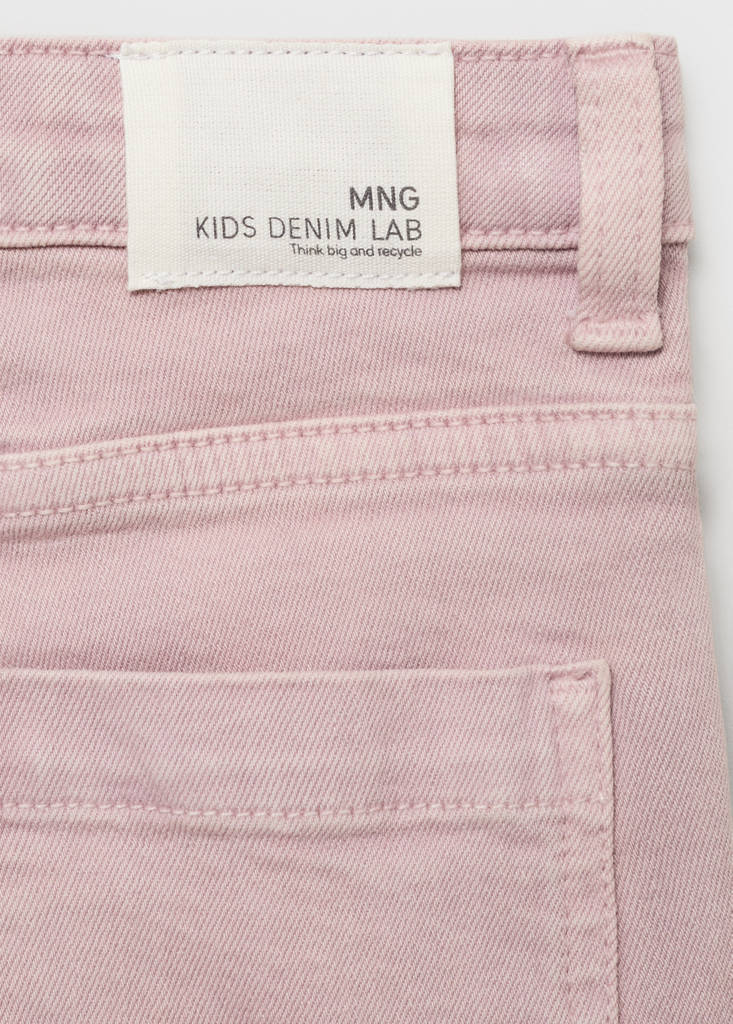 Flared jeans with studs — Light/Pastel Purple