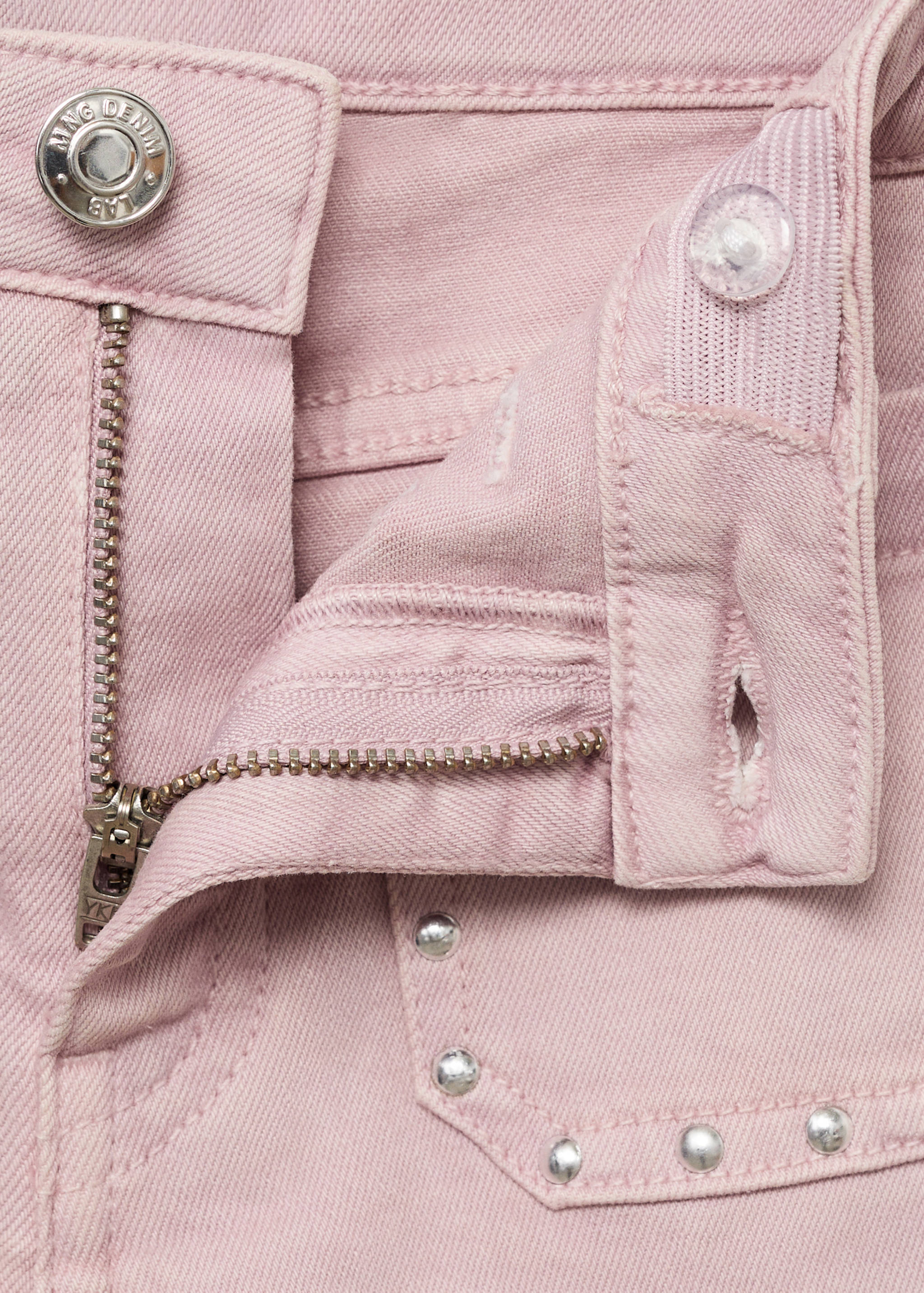 Flared jeans with studs - Details of the article 0
