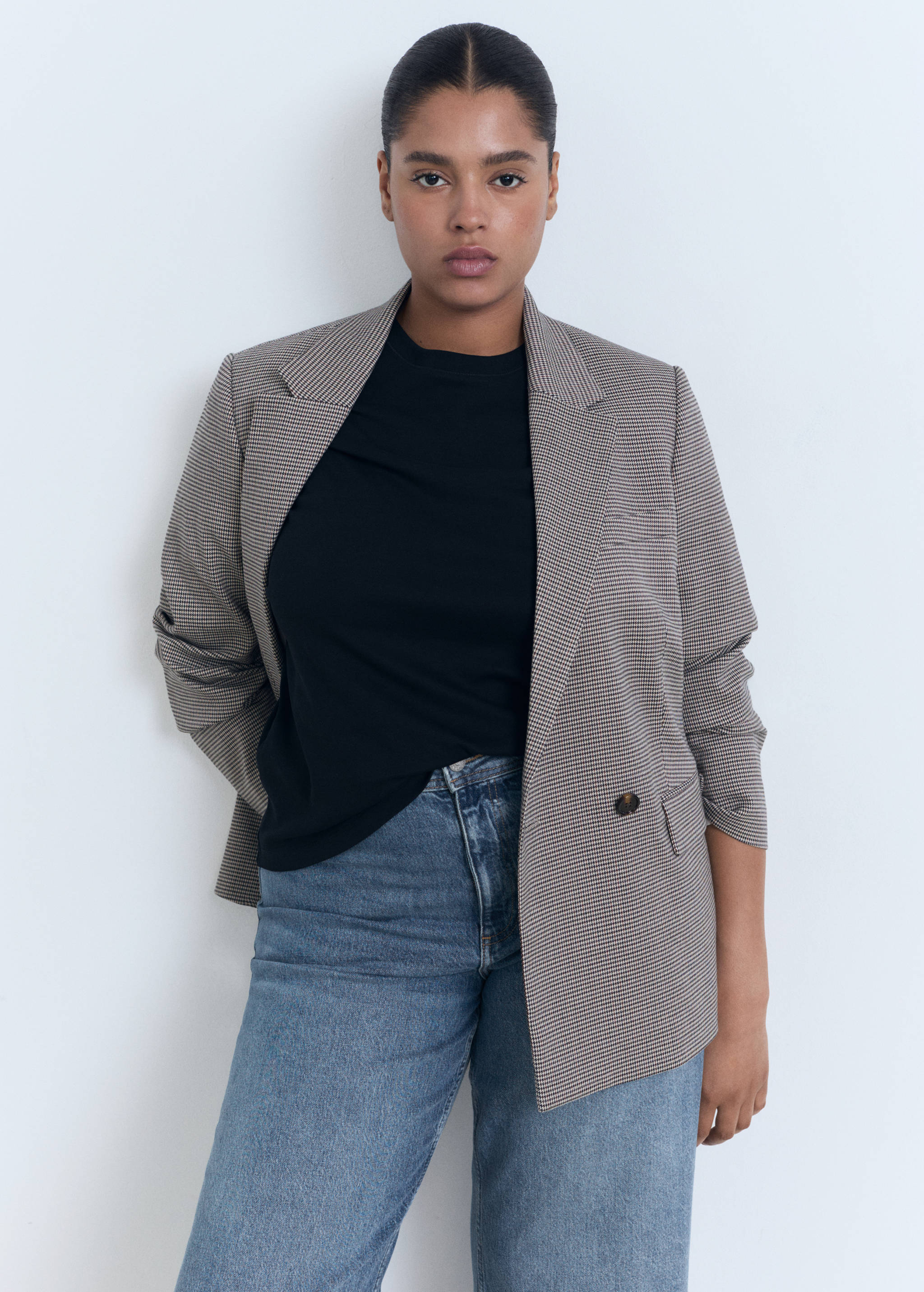 Jean style jupe-culotte Catherin taille haute - Détail de l'article 5