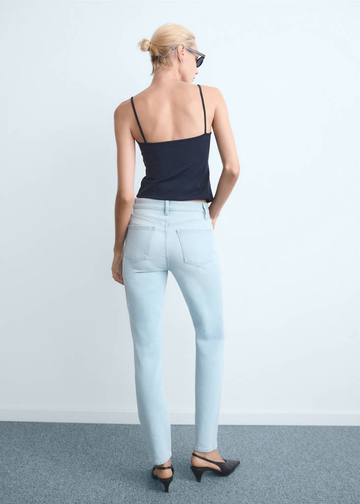 Newmom comfort high-rise jeans — Light Blue