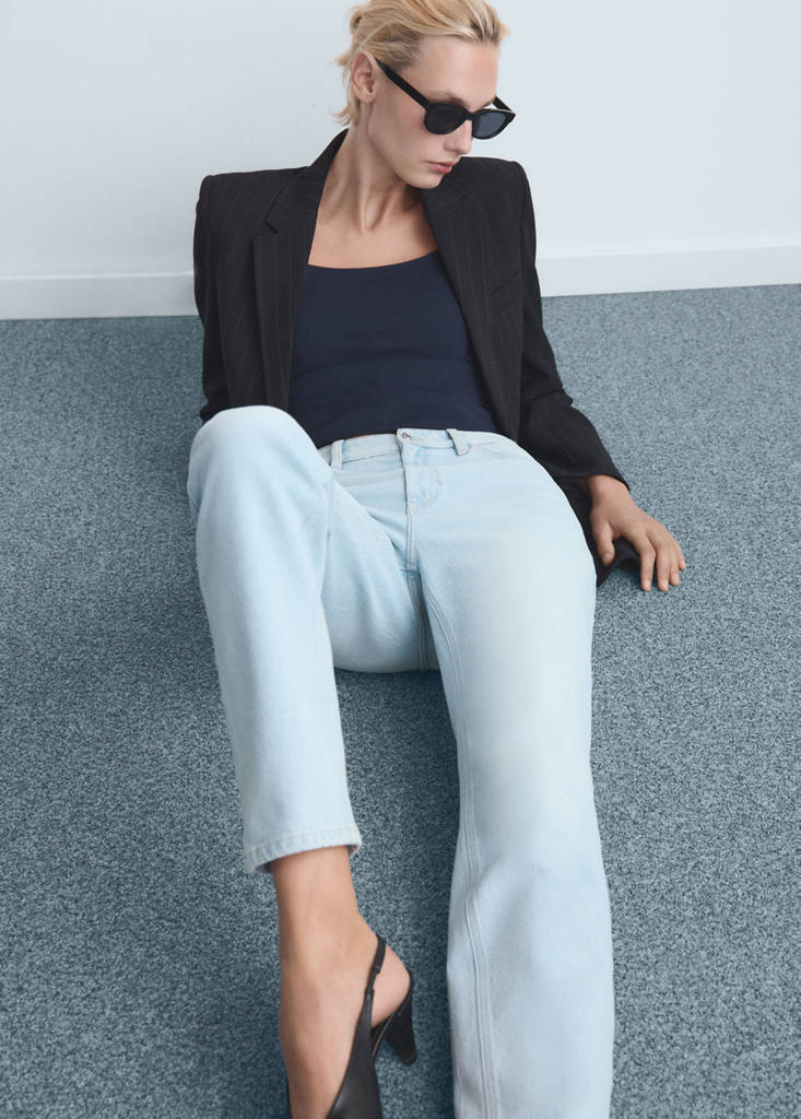 Newmom comfort high-rise jeans — Light Blue