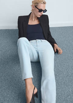 Newmom comfort high-rise jeans — Light Blue 12