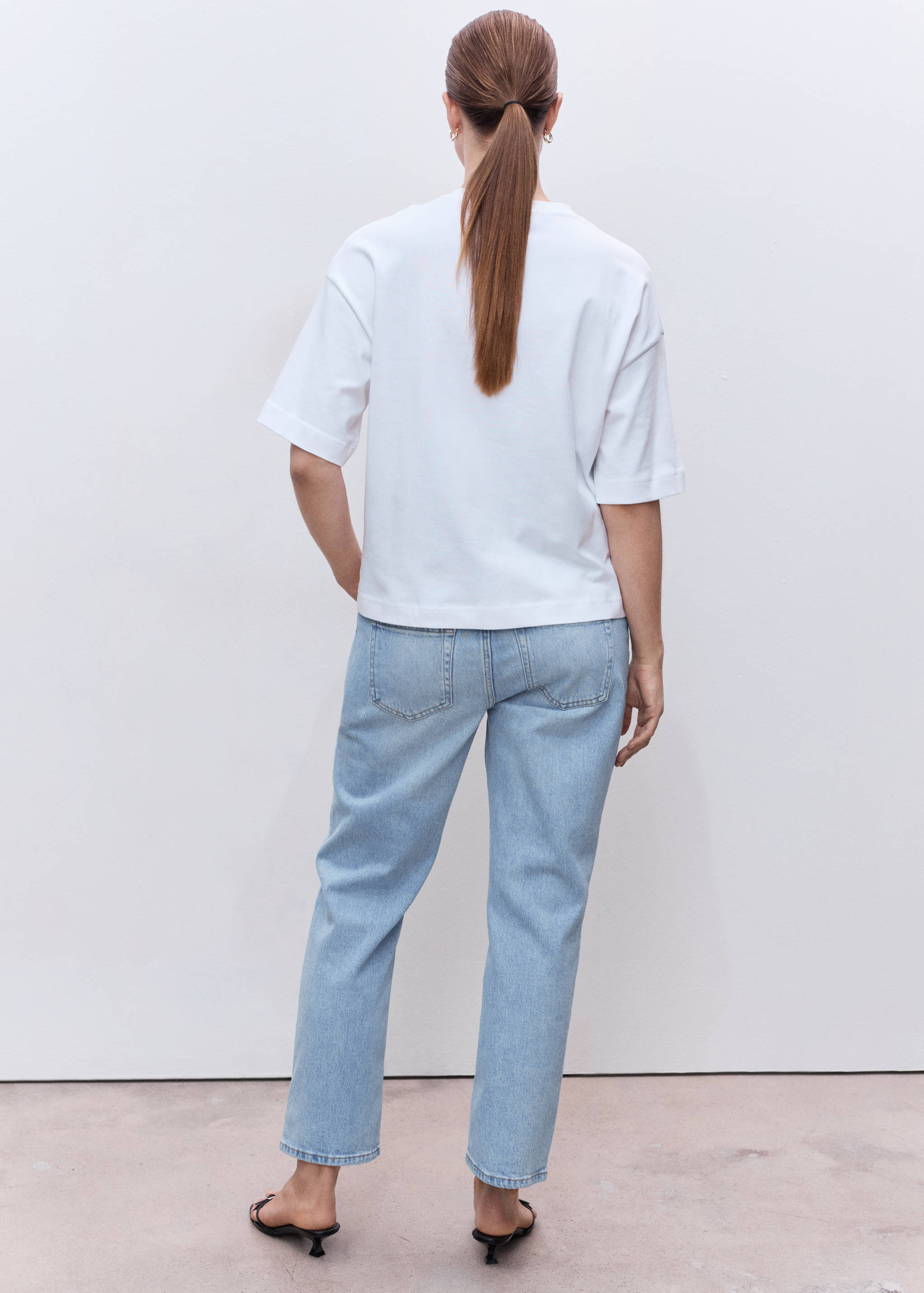 Jean de grossesse droit - Verso de l’article