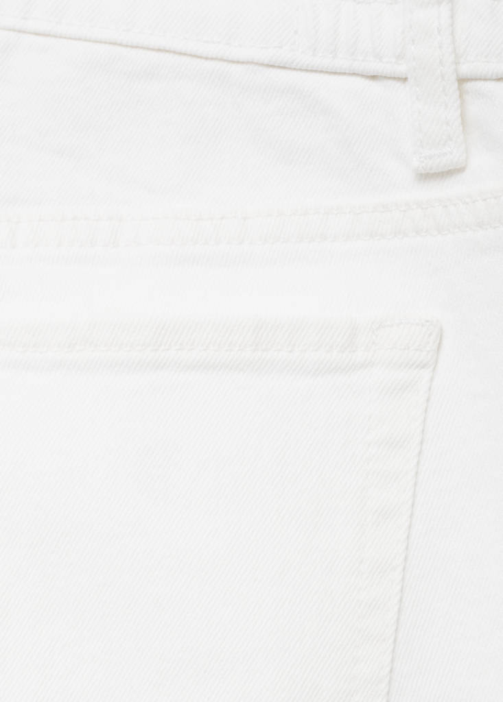 Maternity Straight Jeans — White