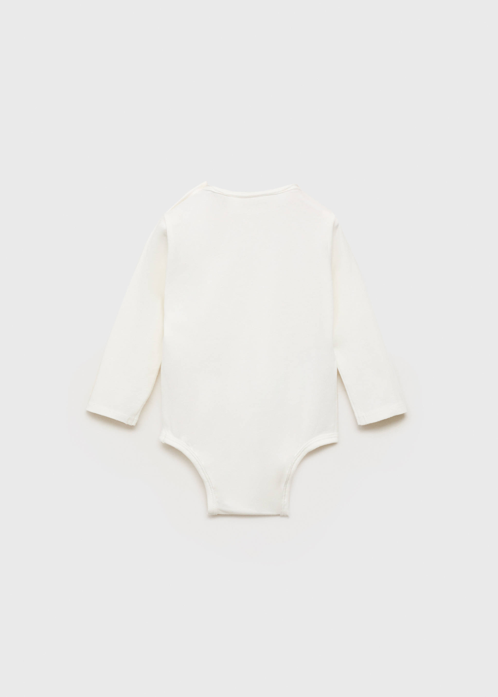 Памучно боди с джоб - Обратна страна на артикула