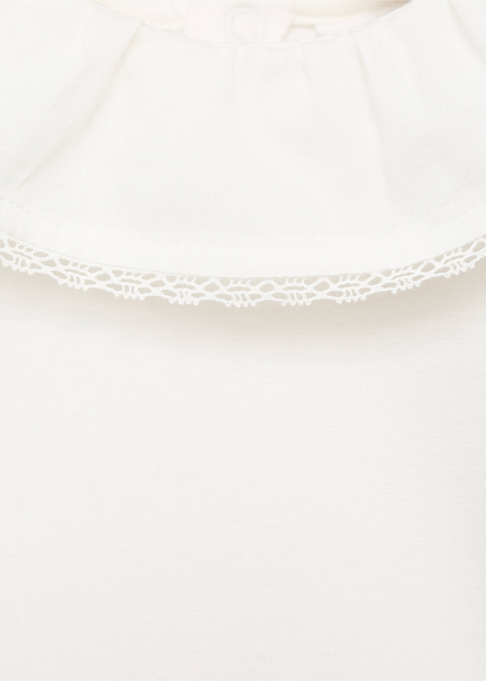 Body cuello babydoll bordado - Detalle del artículo 8, Blanco roto. Ref: 17001254-00.