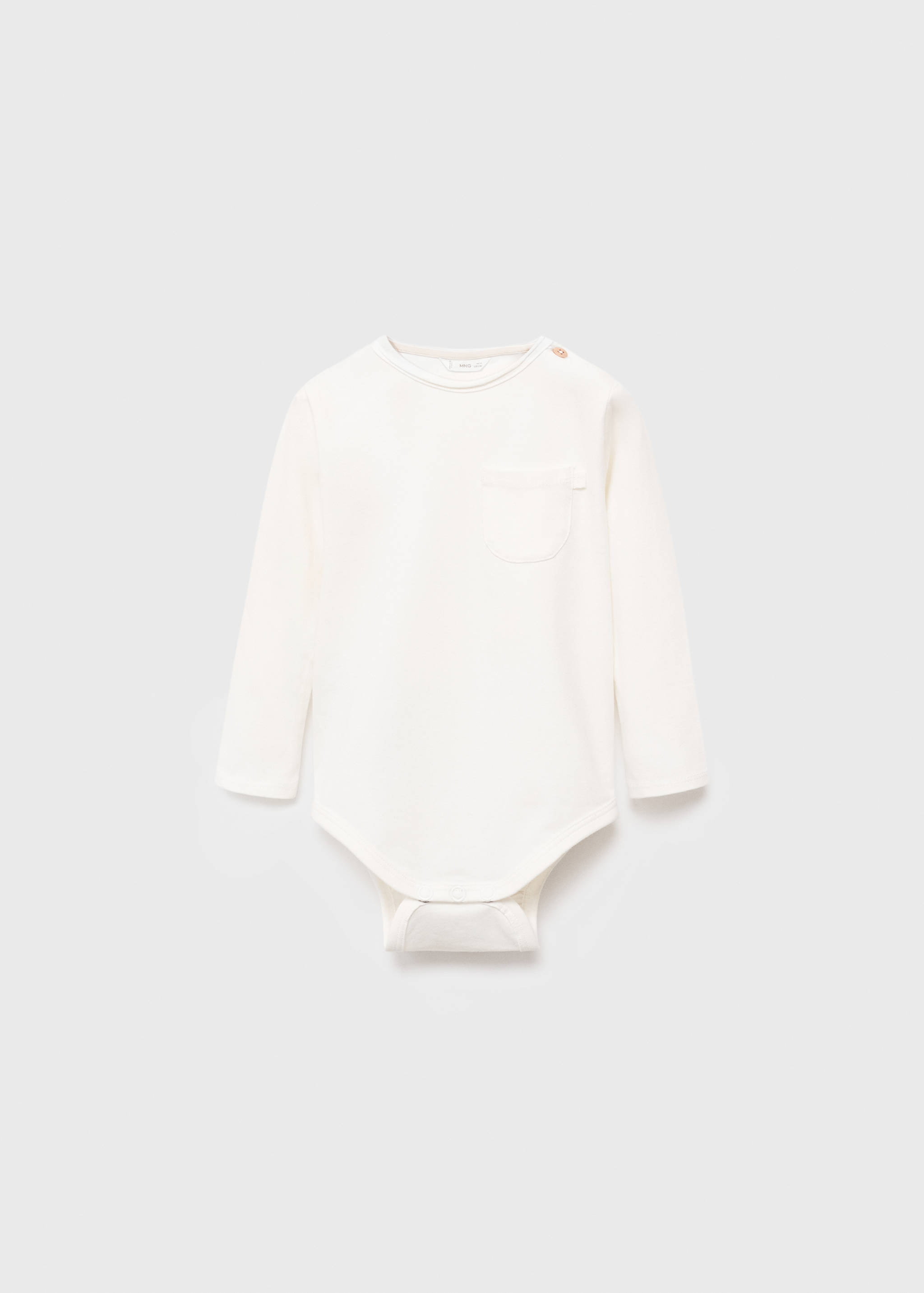 بودي قطني بجيوب - منتج دون نموذج