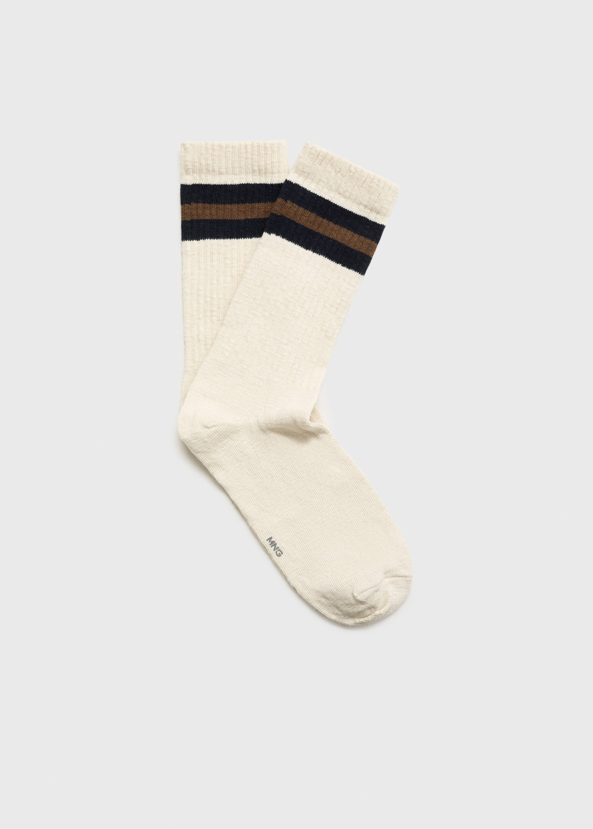 Çizgili 2'li çorap - Modelsiz ürün