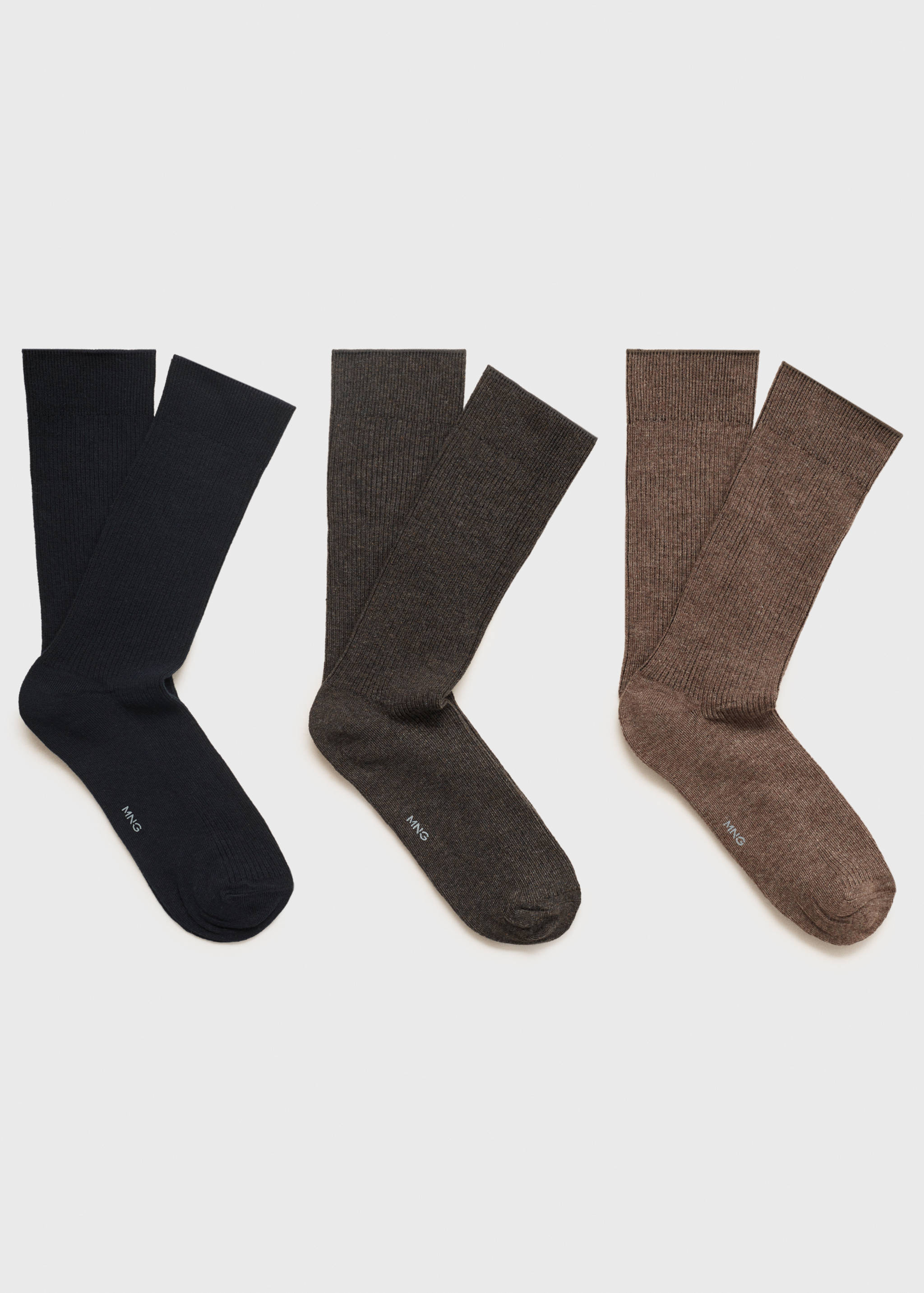 Pack of 3 cotton socks - Article without model