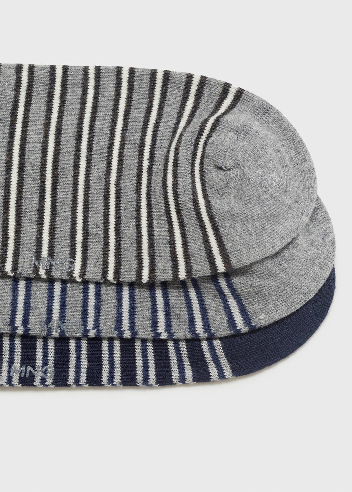 3 pack mixed socks — Navy