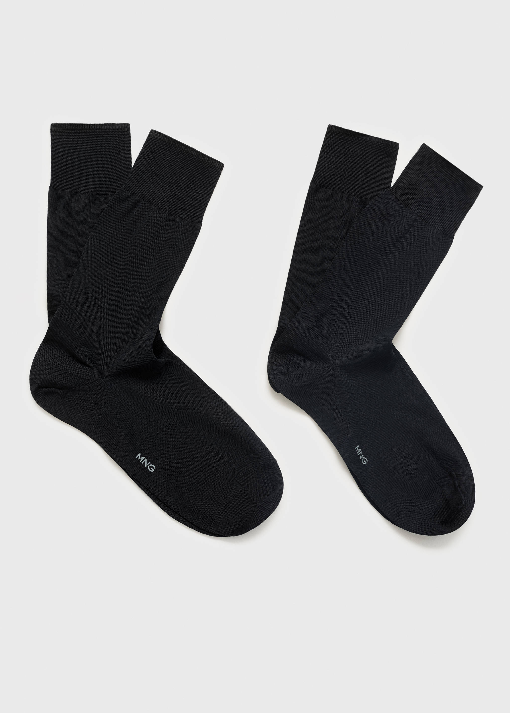 Pack of 2 long cotton socks - Article without model