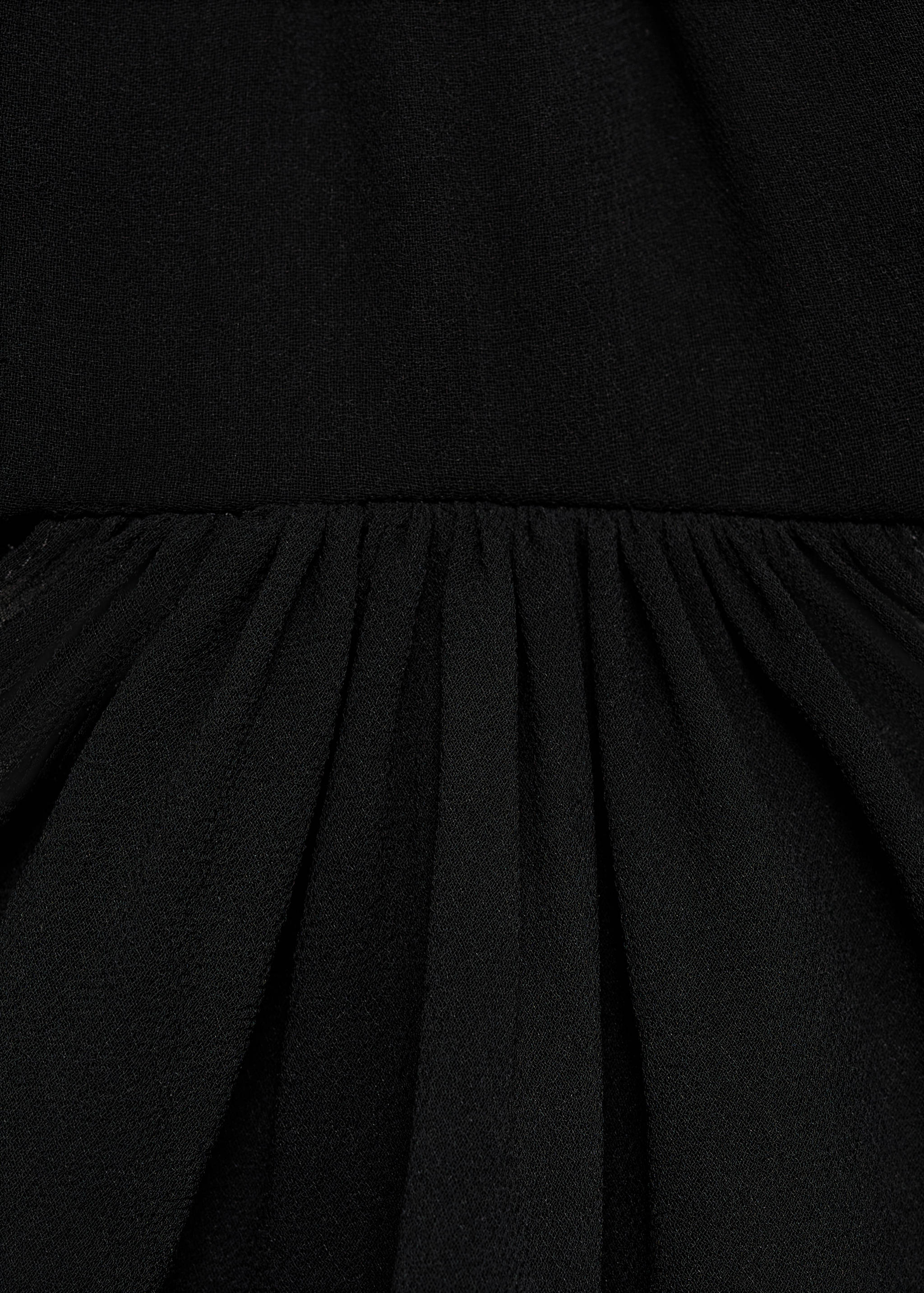 Dress with asymmetrical hem and cut-out - Details of the article 8