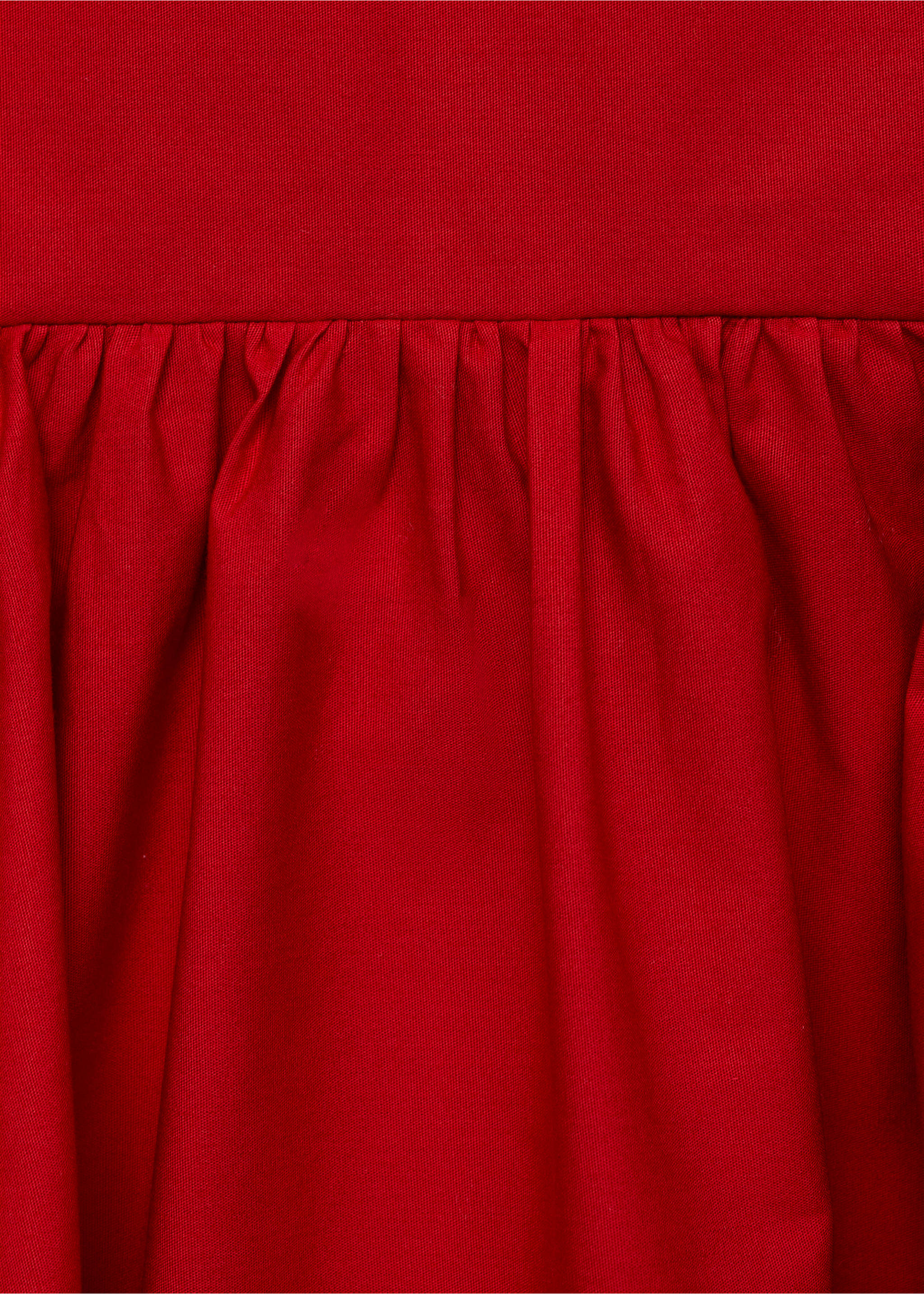 Halter dress with crossed back - Details of the article 8, Dark Orange. Ref: 17001276-00.